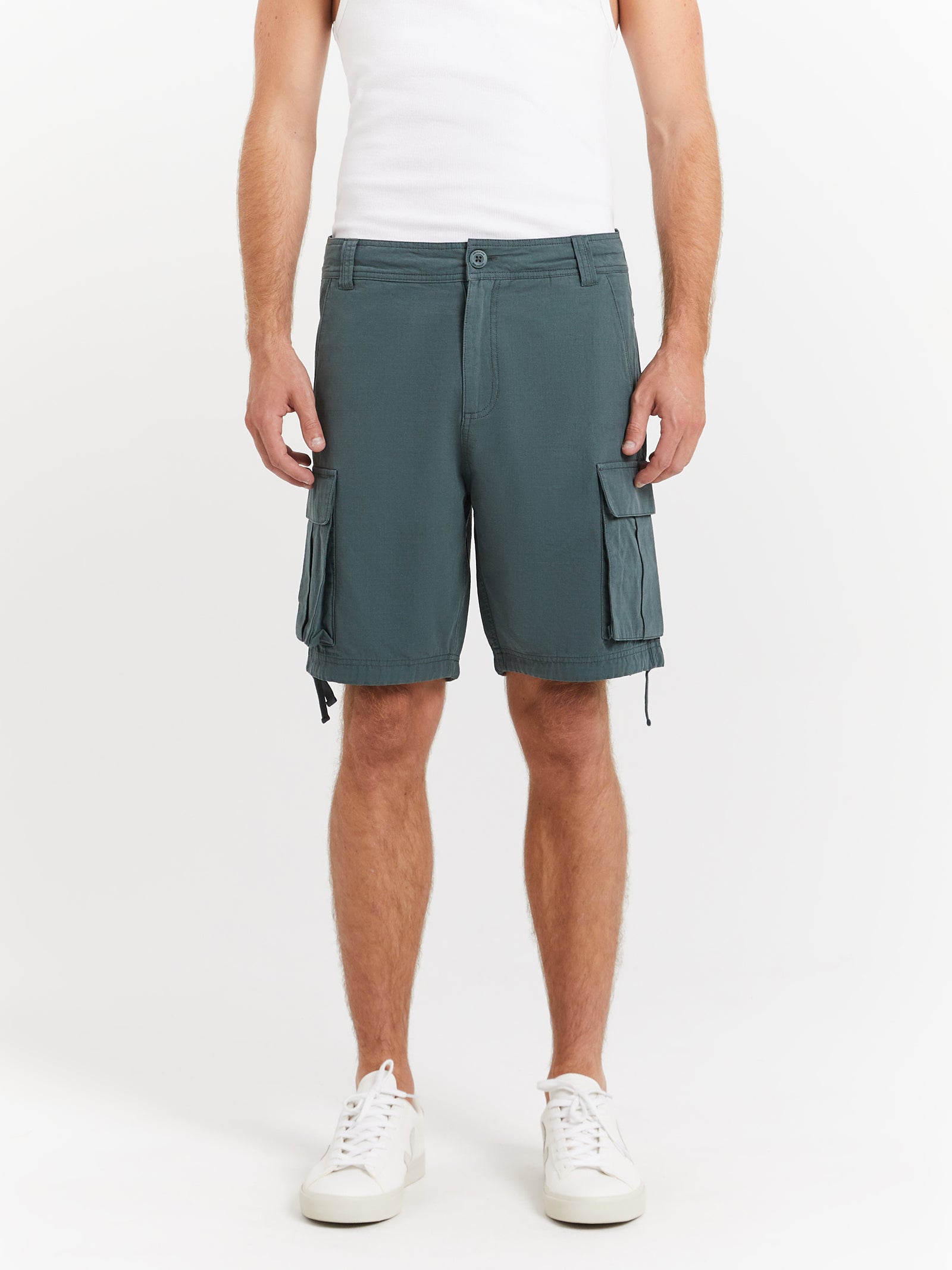 Wyatt Cargo Shorts in Spruce