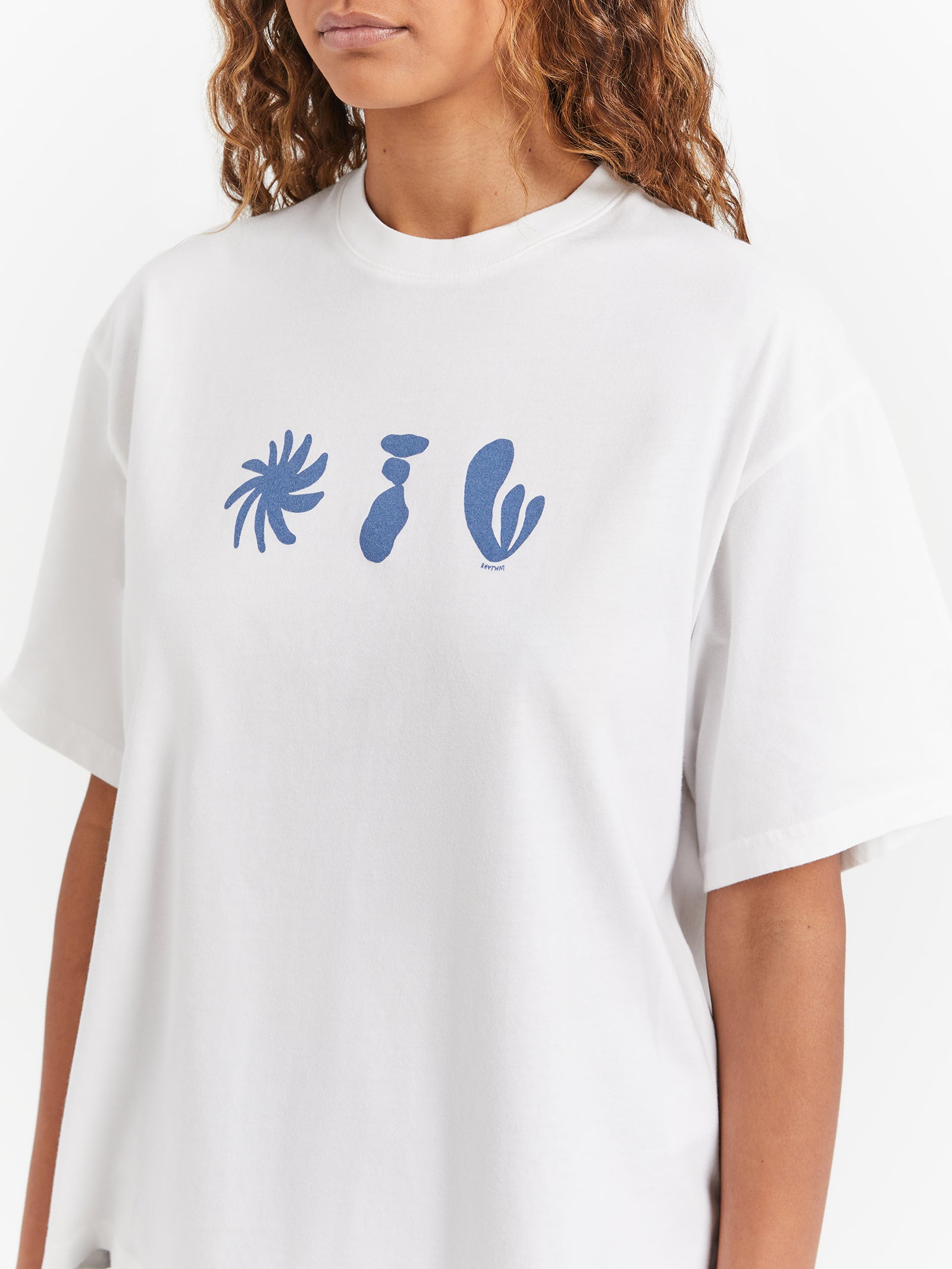 Vase Oversized T-Shirt in White