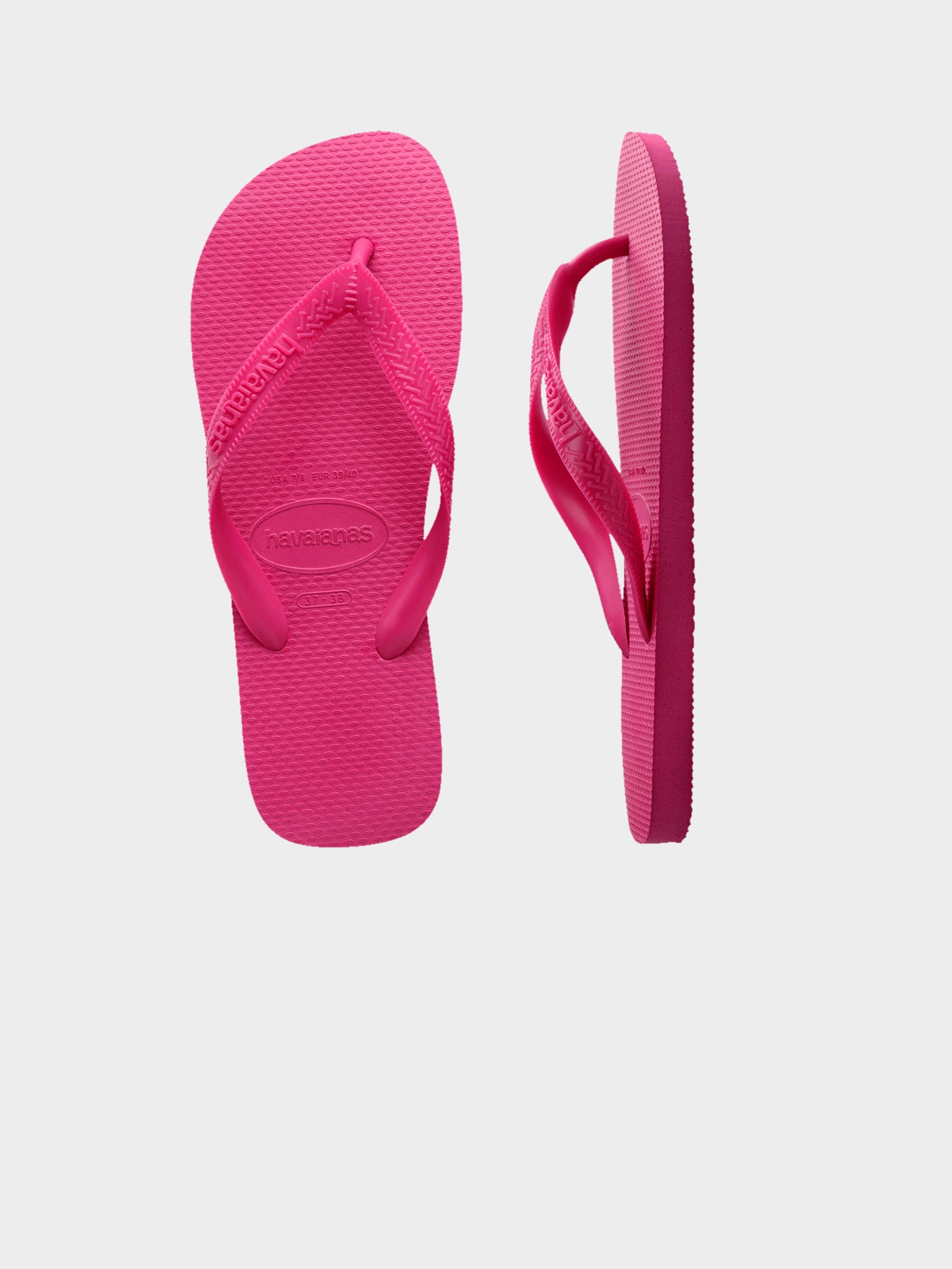 Unisex Top Thongs in Pink Electric