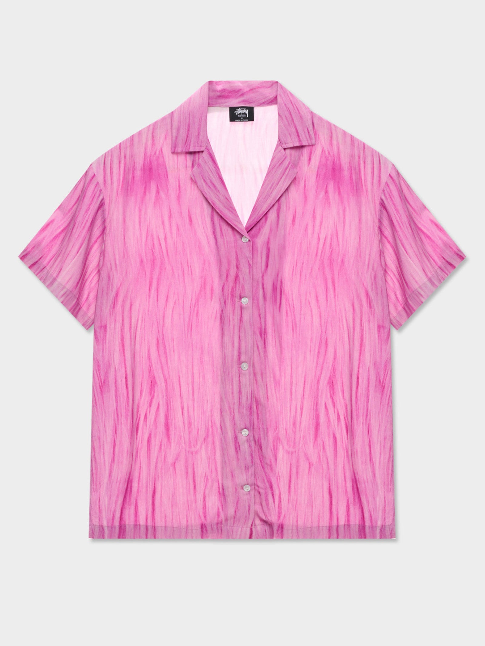 Animal Rayon Short Sleeve Shirt