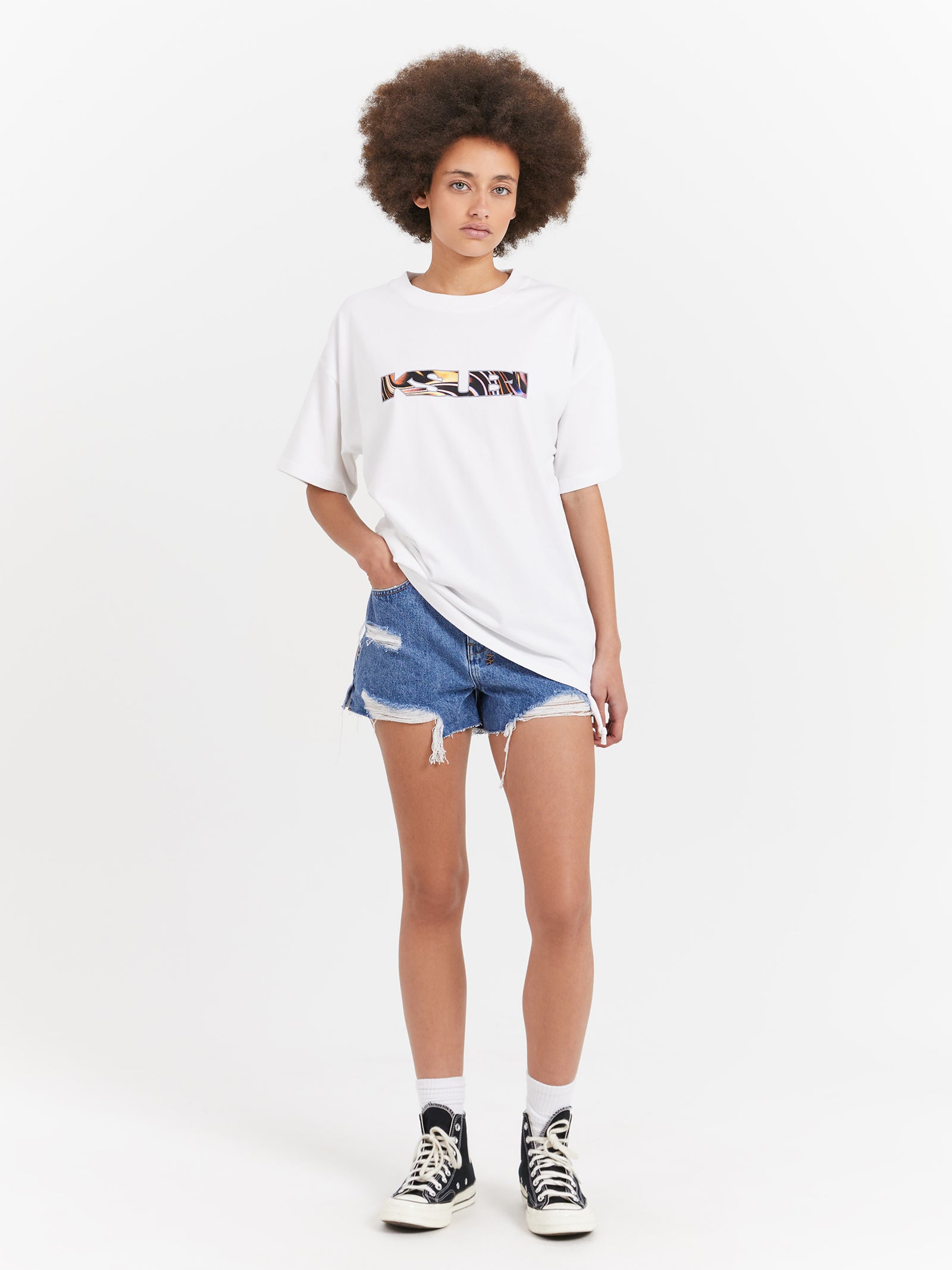 Visions Sott Oh G T-Shirt in White