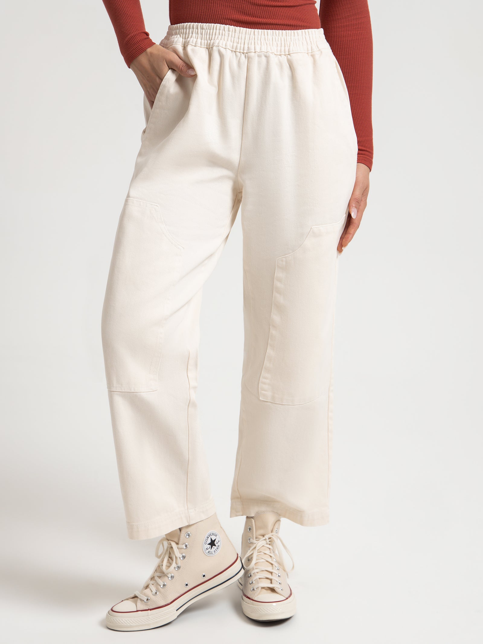 Margot Utility Pants in Cloud