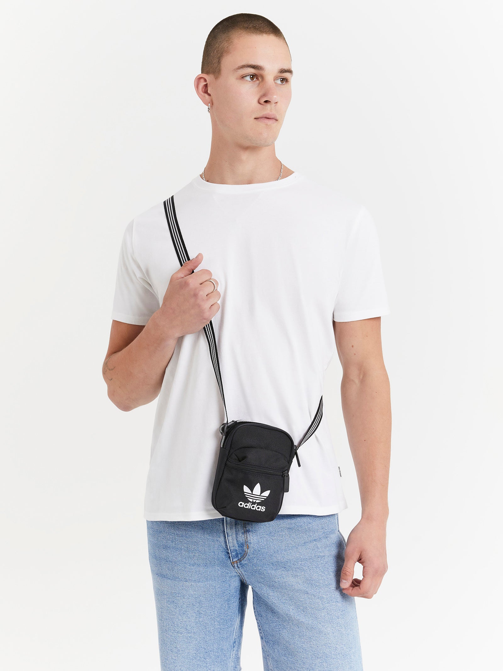 Adicolor Classic Festival Bag in Black & White