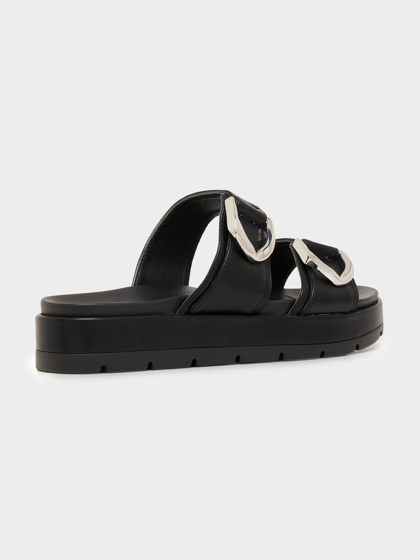 Womens Link Sandals in Black