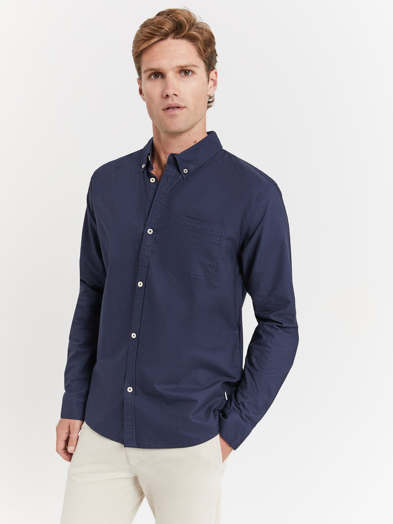 Carson Shirt in Navy