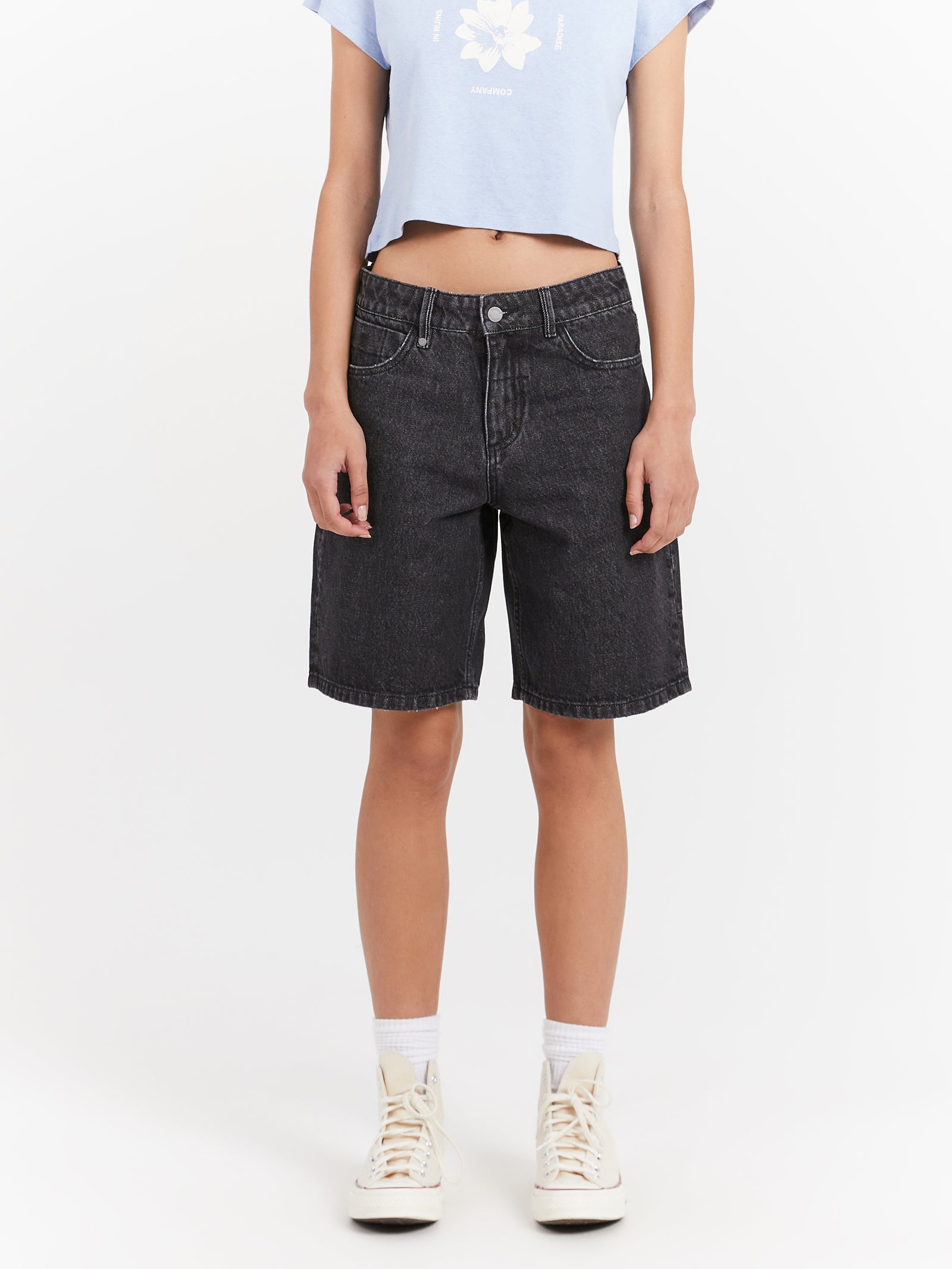 Jordan Shorts in Smoke Black