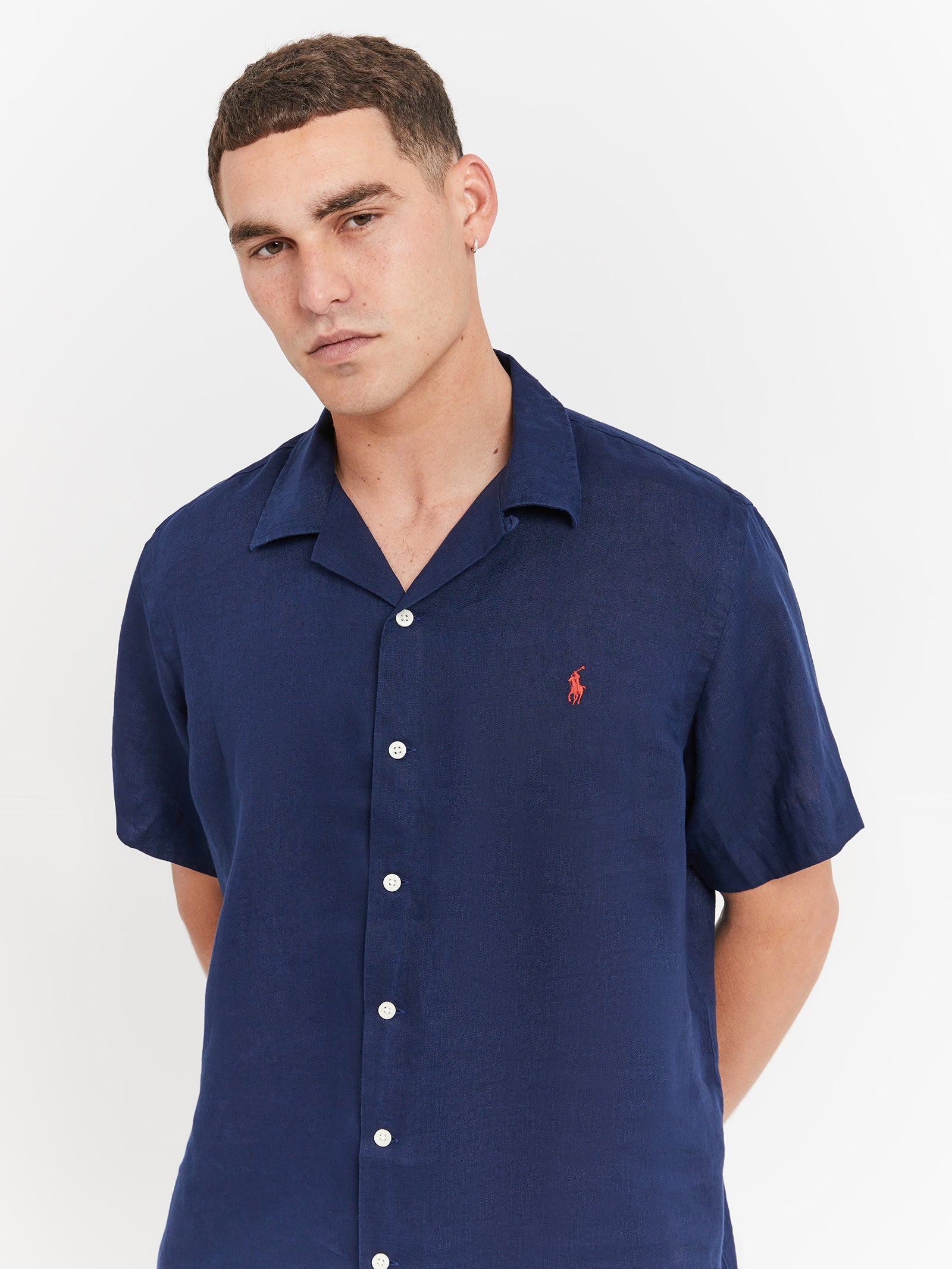 Vacation Shirt in Newport Navy