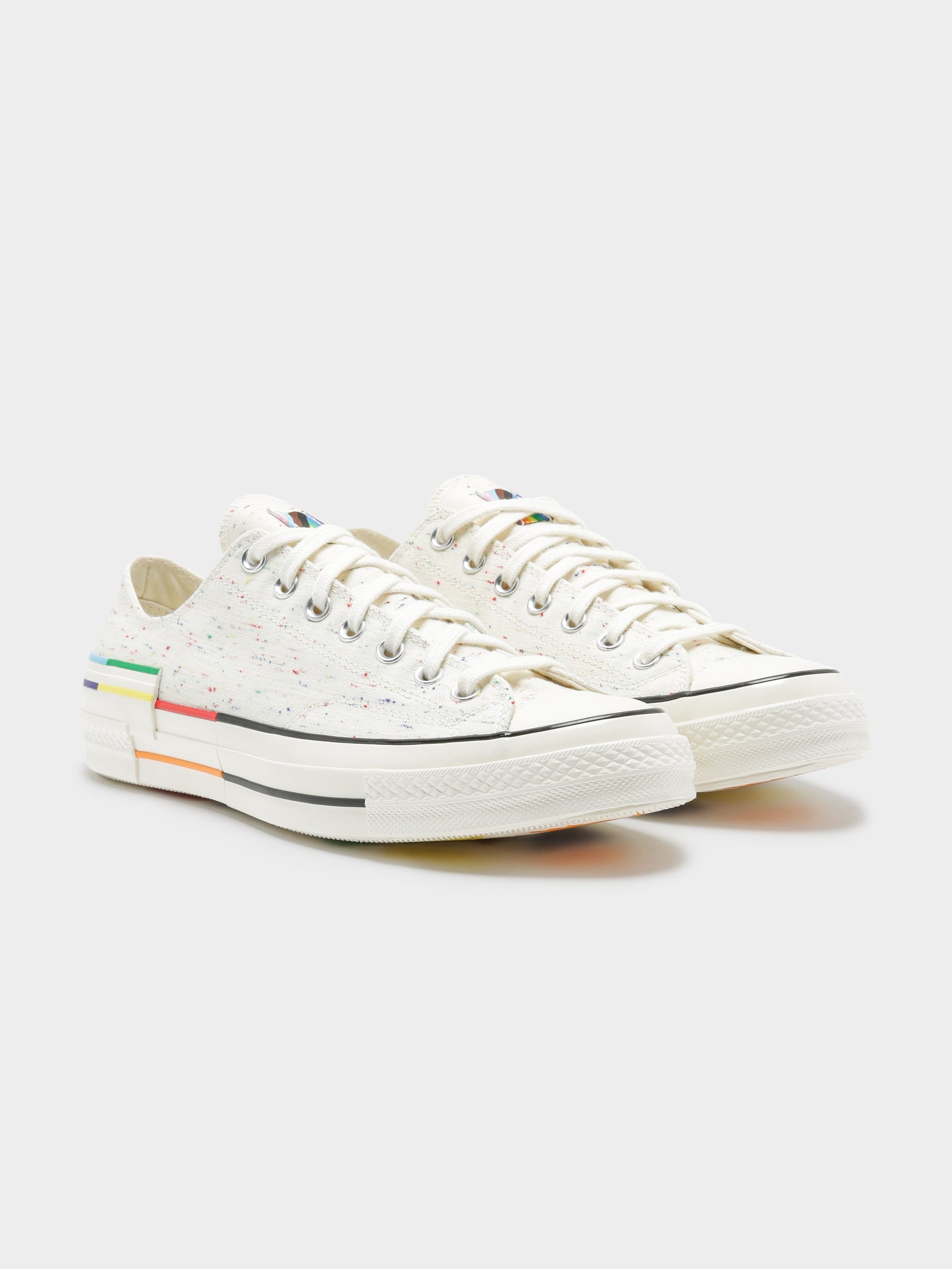 Unisex Chuck 70 Pride Low Sneakers in Rainbow