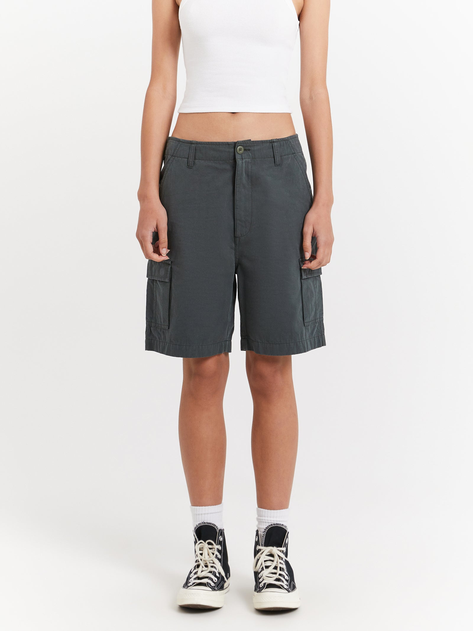 Surplus Cargo Shorts in Fern