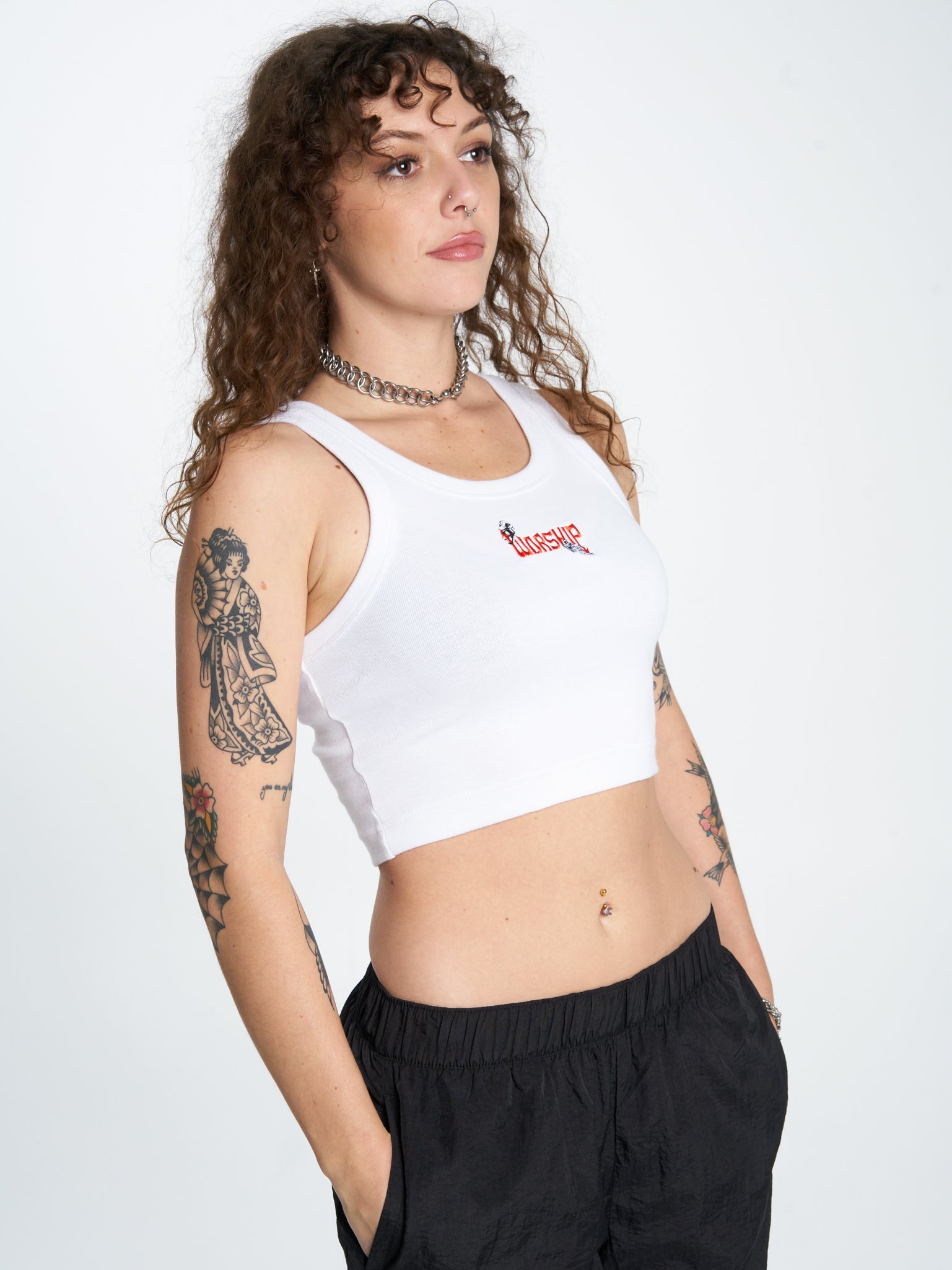 Purgatory Crop Sport Tank