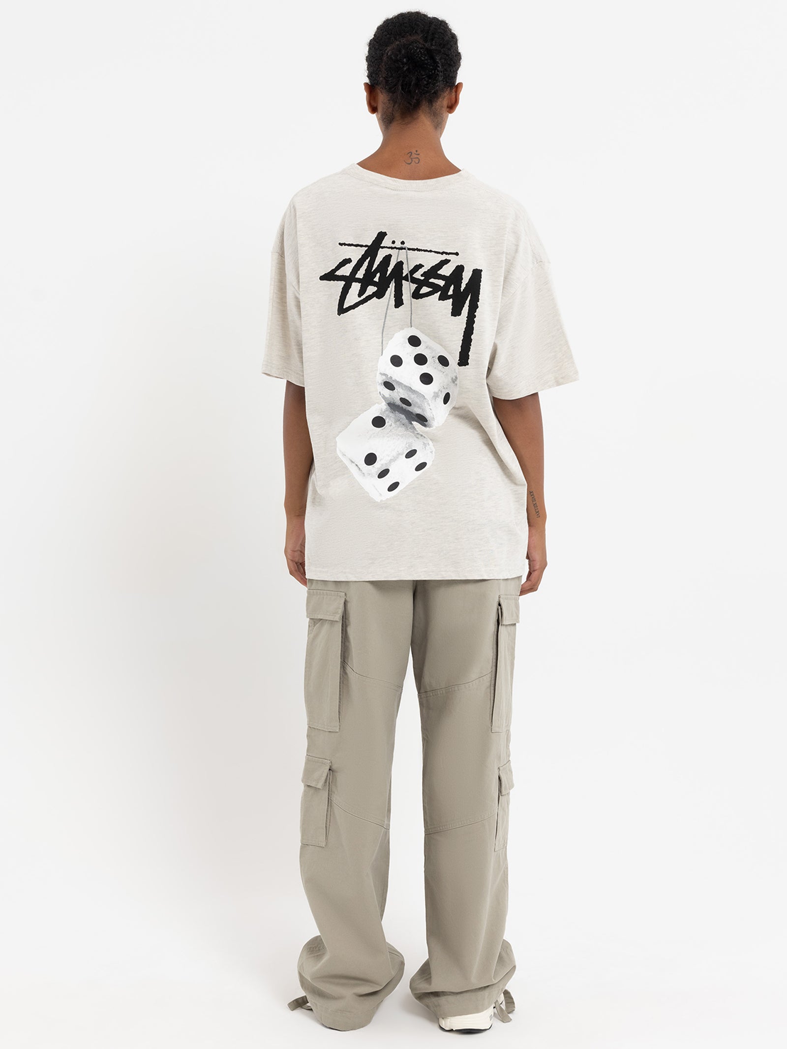 Fuzzy Dice Heavy Weight Relaxed T-Shirt