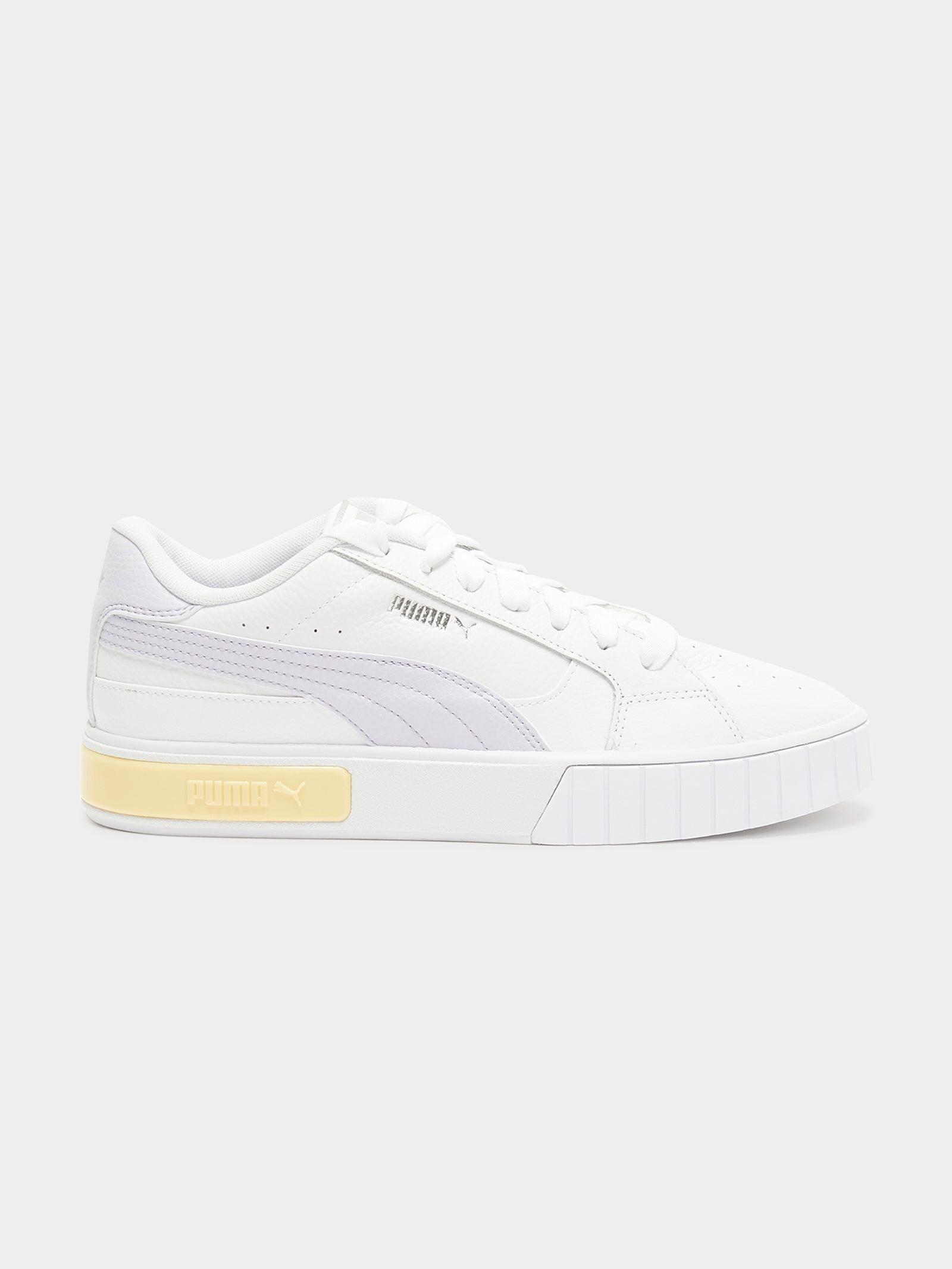 Womens Cali Star Sneakers in White & Purple