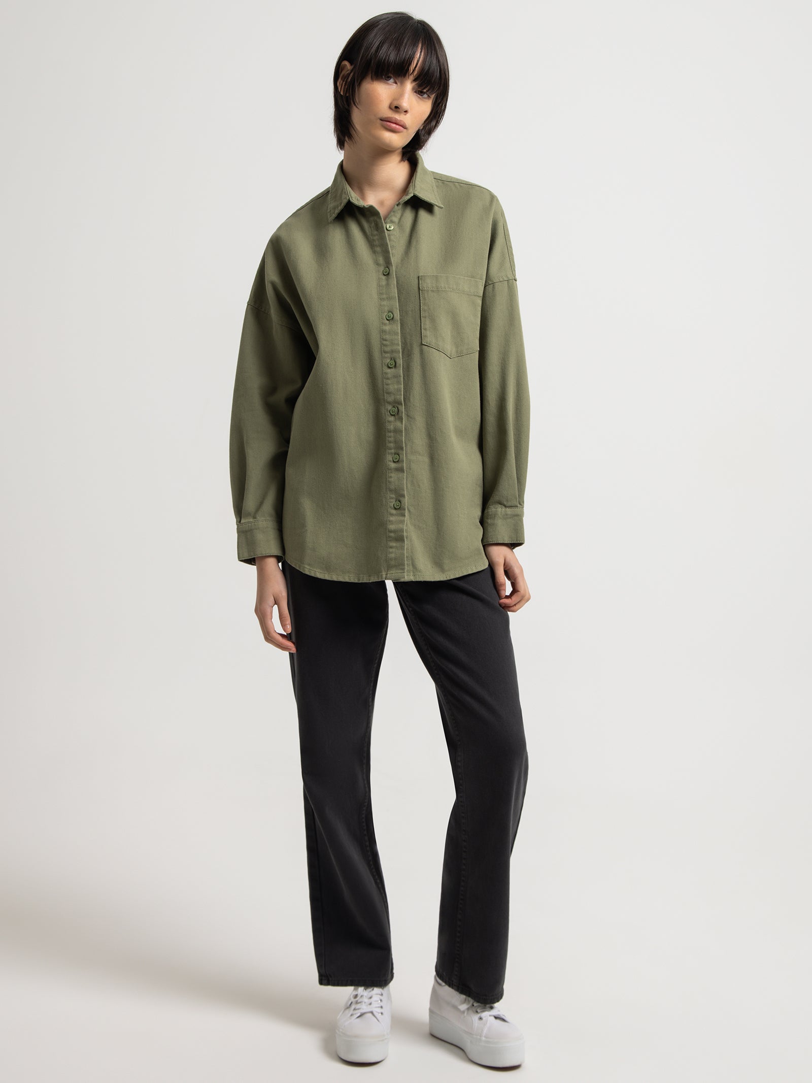 Brookes Shirt in Sage