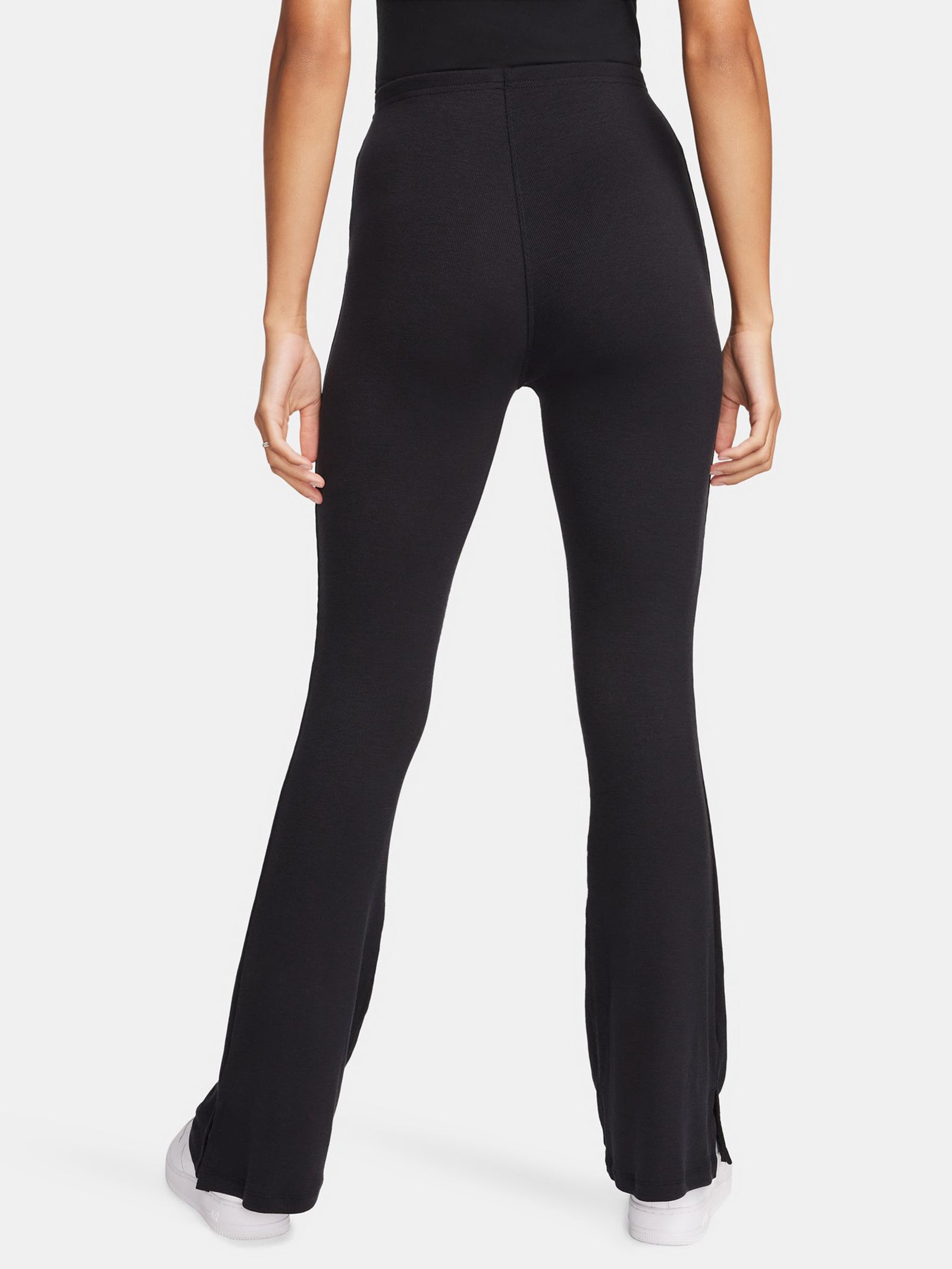 Tight Min-Rib Flared Leggings