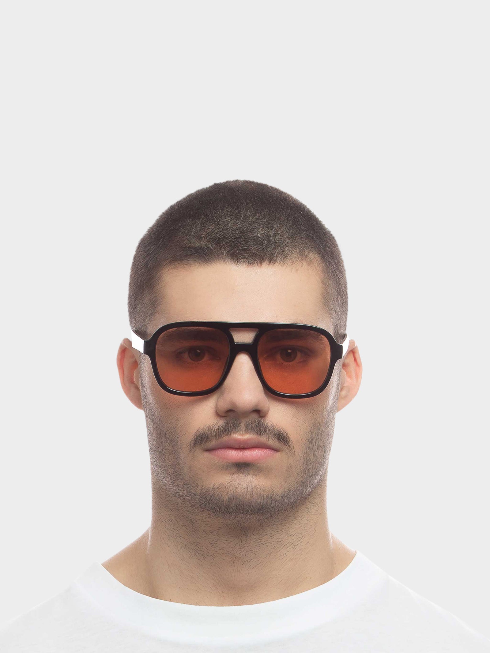 Whirlpool Sunglasses in Black Tan Tint