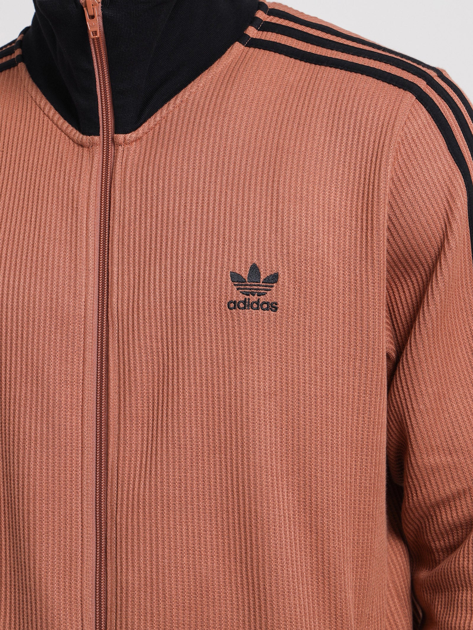 Adicolor Classics Waffle Beckenbauer Track Jacket in Clay Strata