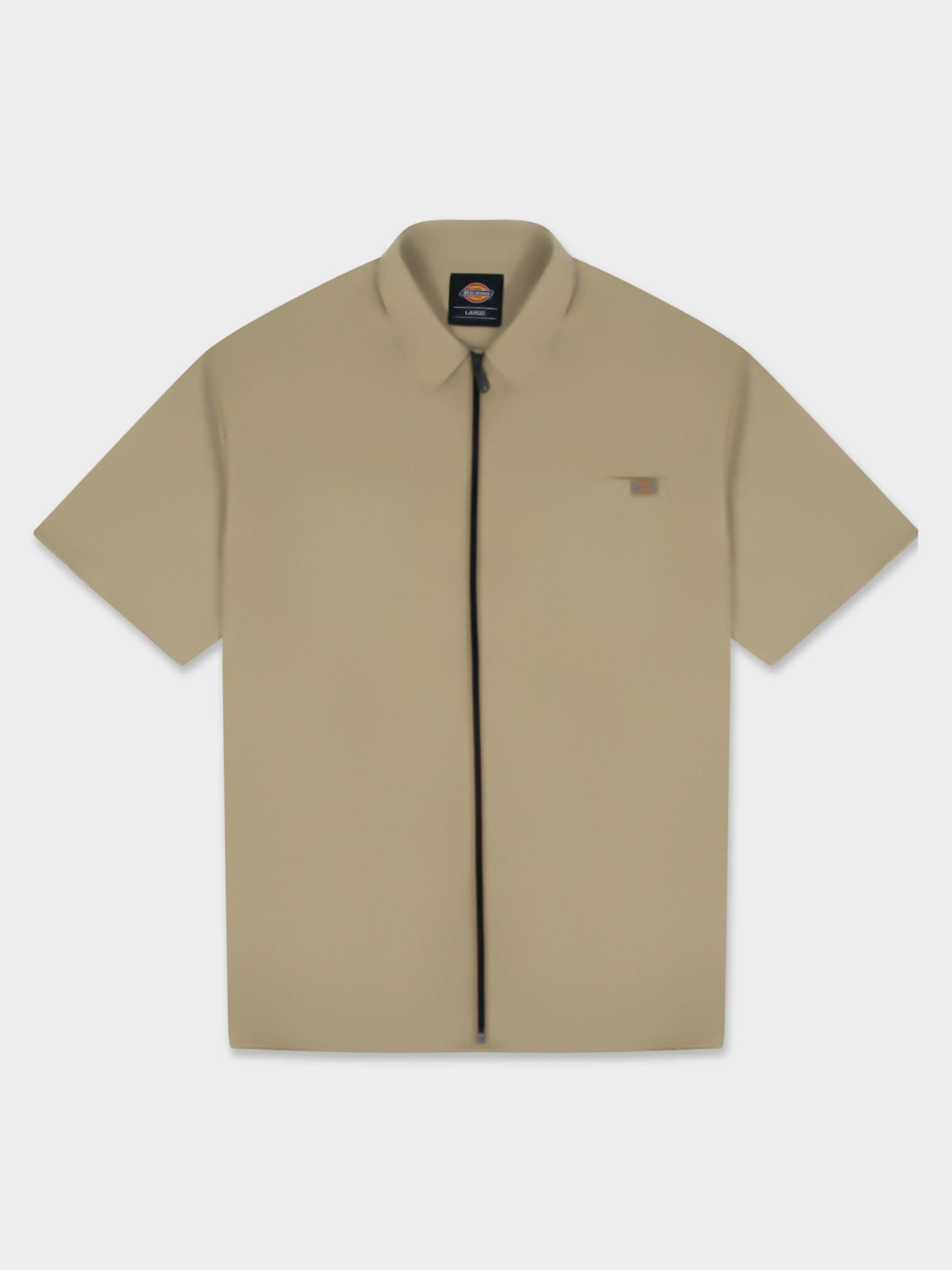 Short Sleeve Zip-Through Workshirt