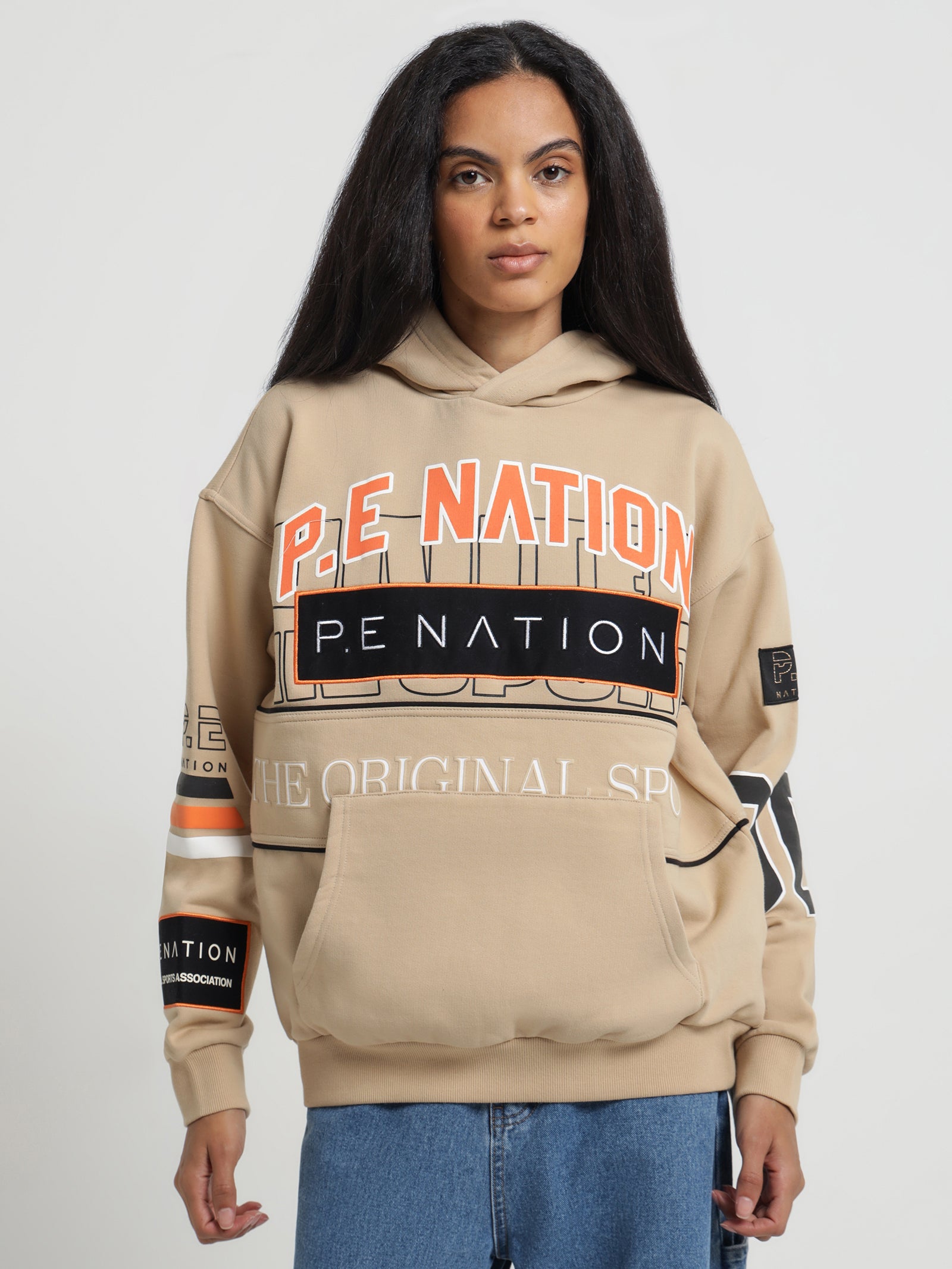 Defending Champions Hoodie in Beige