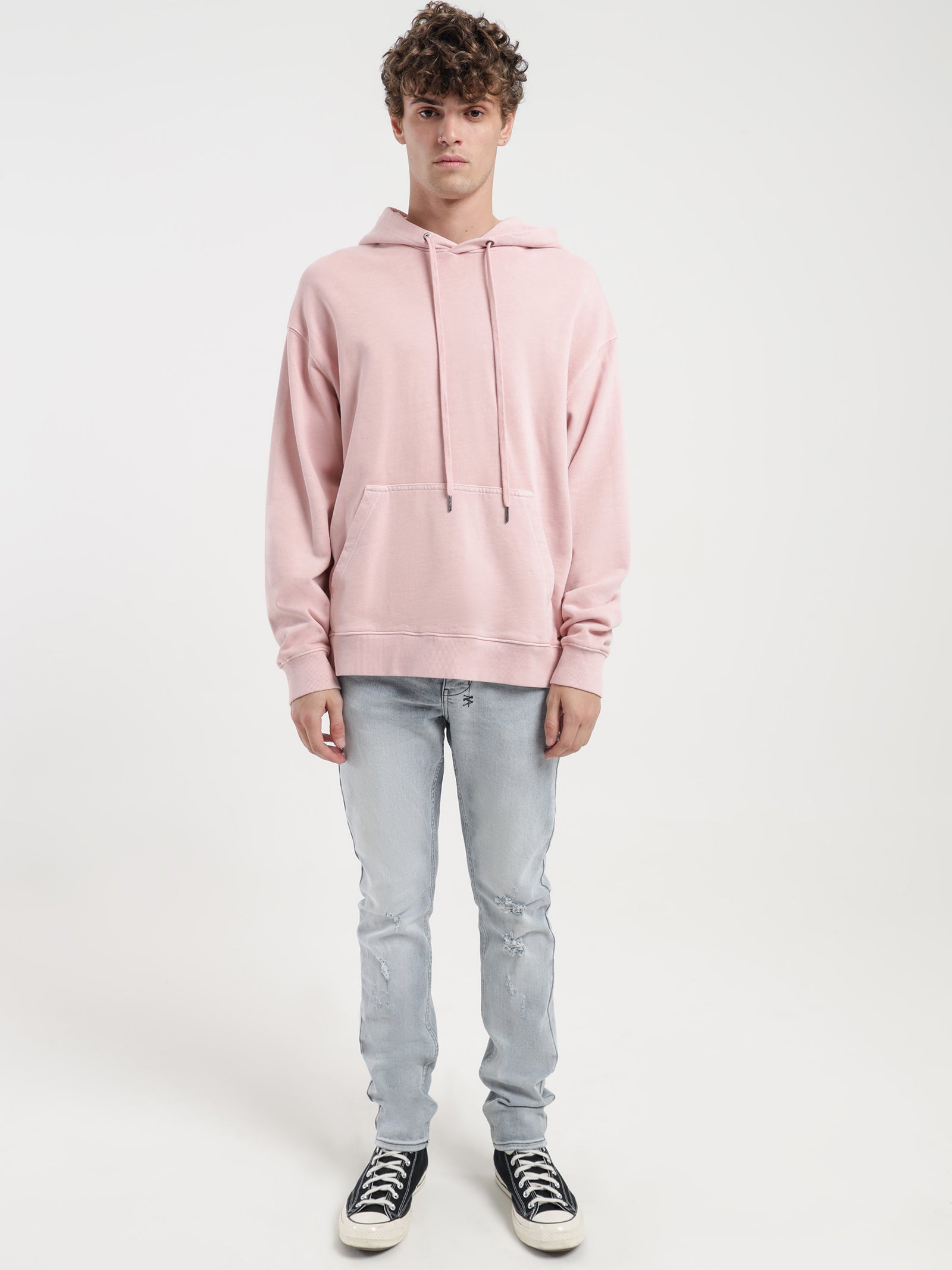 4 x 4 Hoodie in Pink