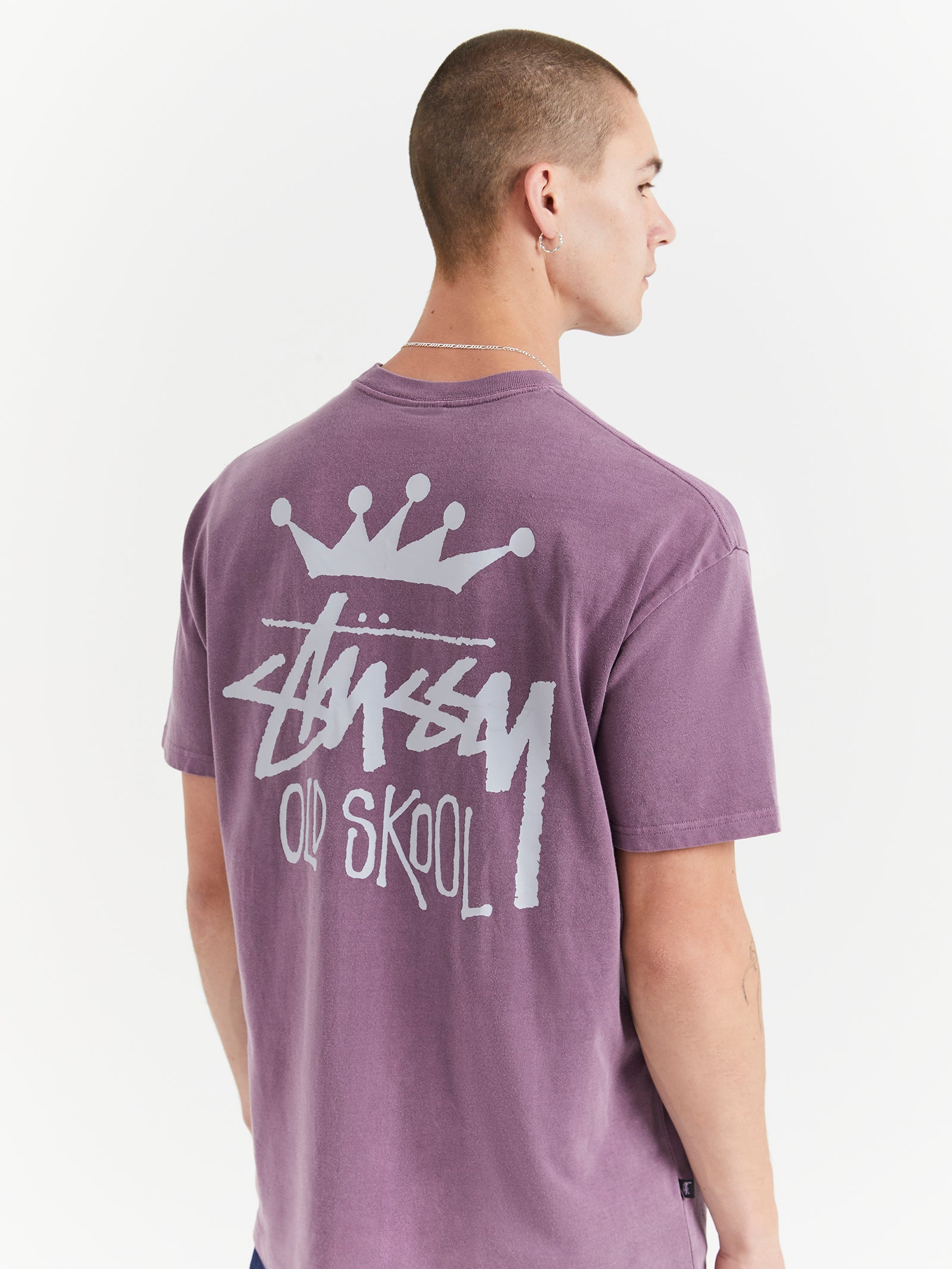 Old Skool 50-50 T-Shirt in Orchid