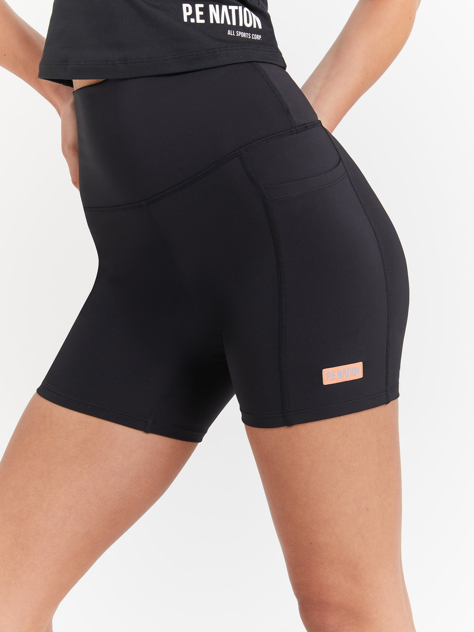 Freestyle Bike Shorts in Black