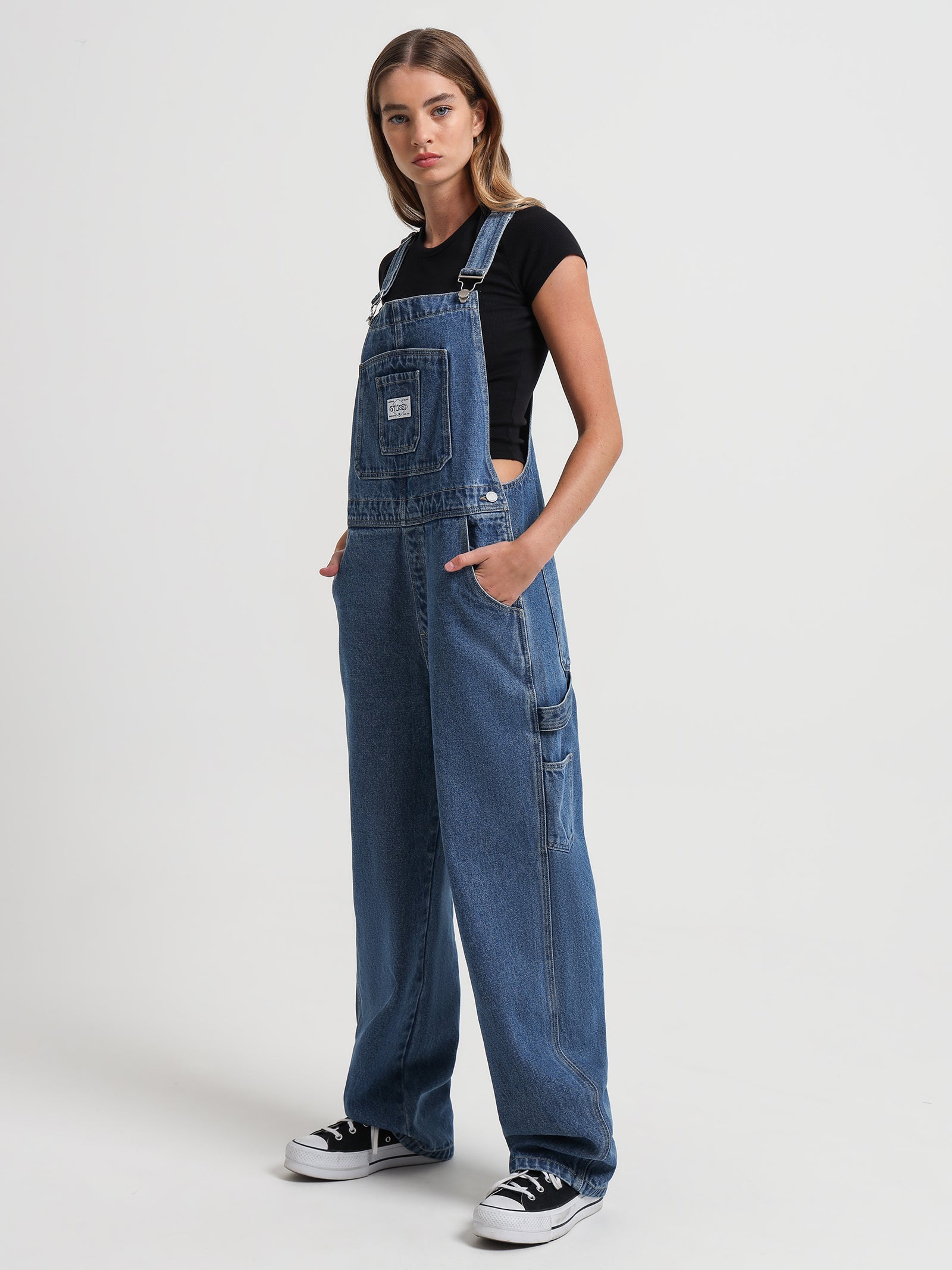 Nevada Denim Overalls in Indigo Denim