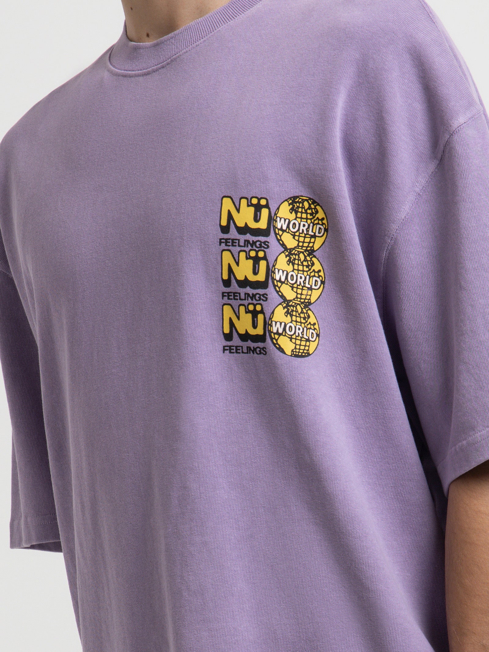 Logo Go T-Shirt in Lilac