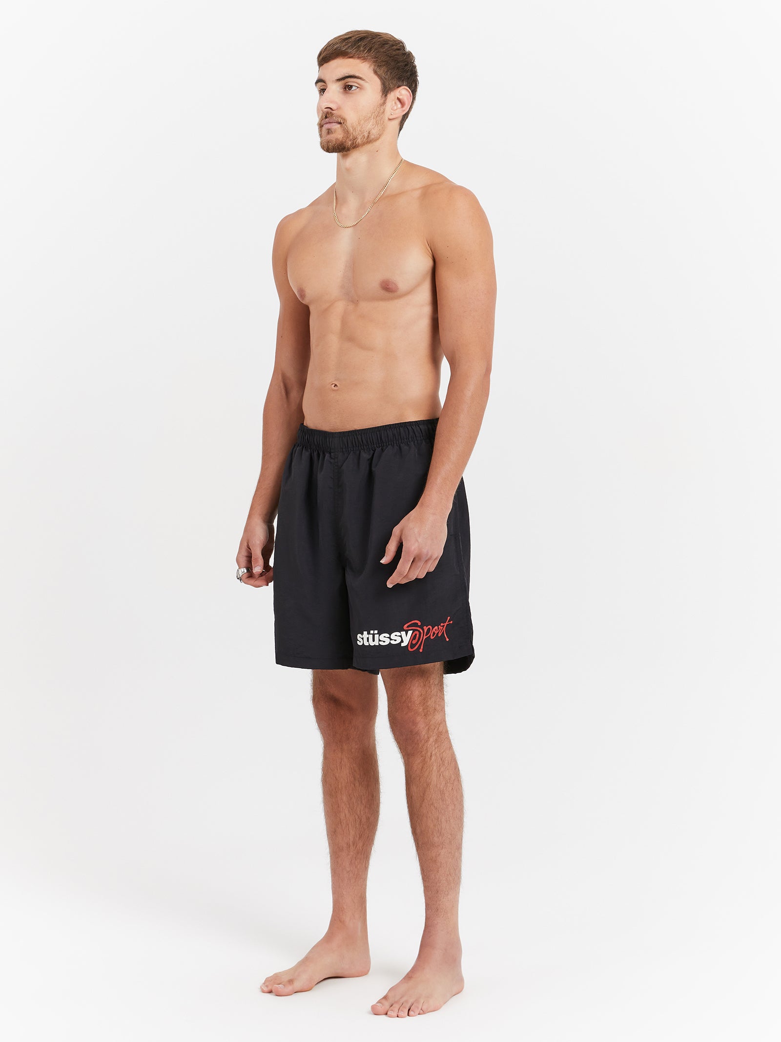 Stussy Sport Watershorts in Black