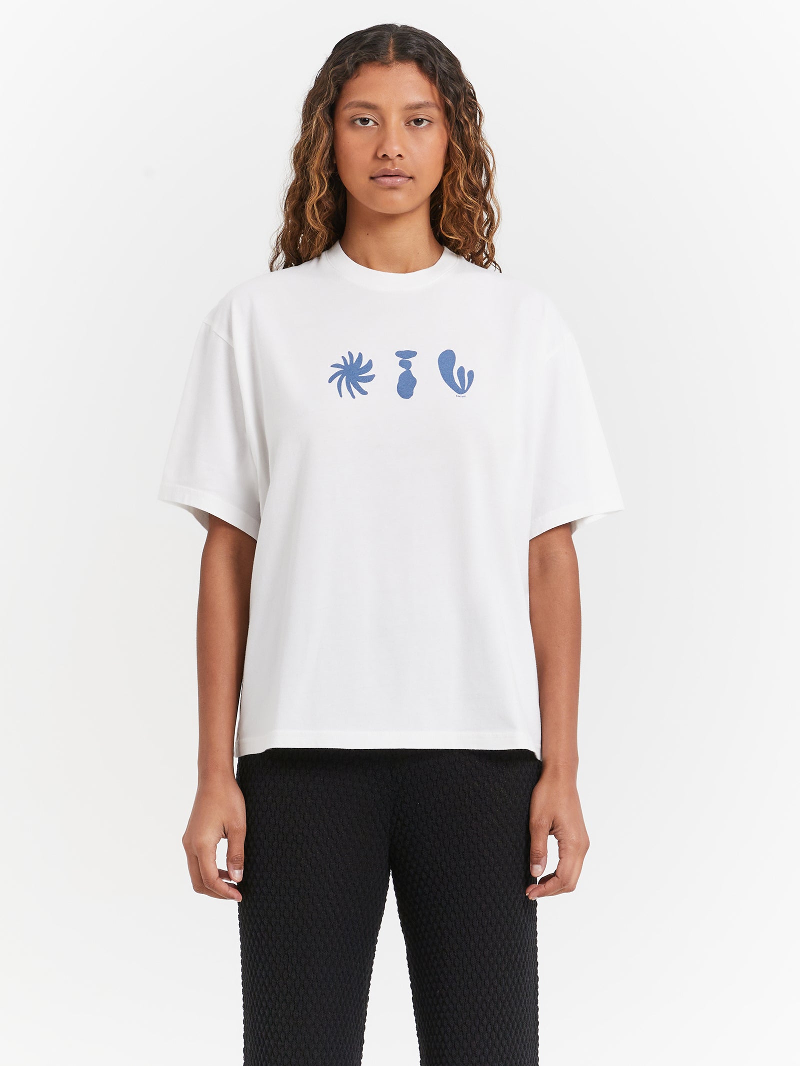 Vase Oversized T-Shirt in White