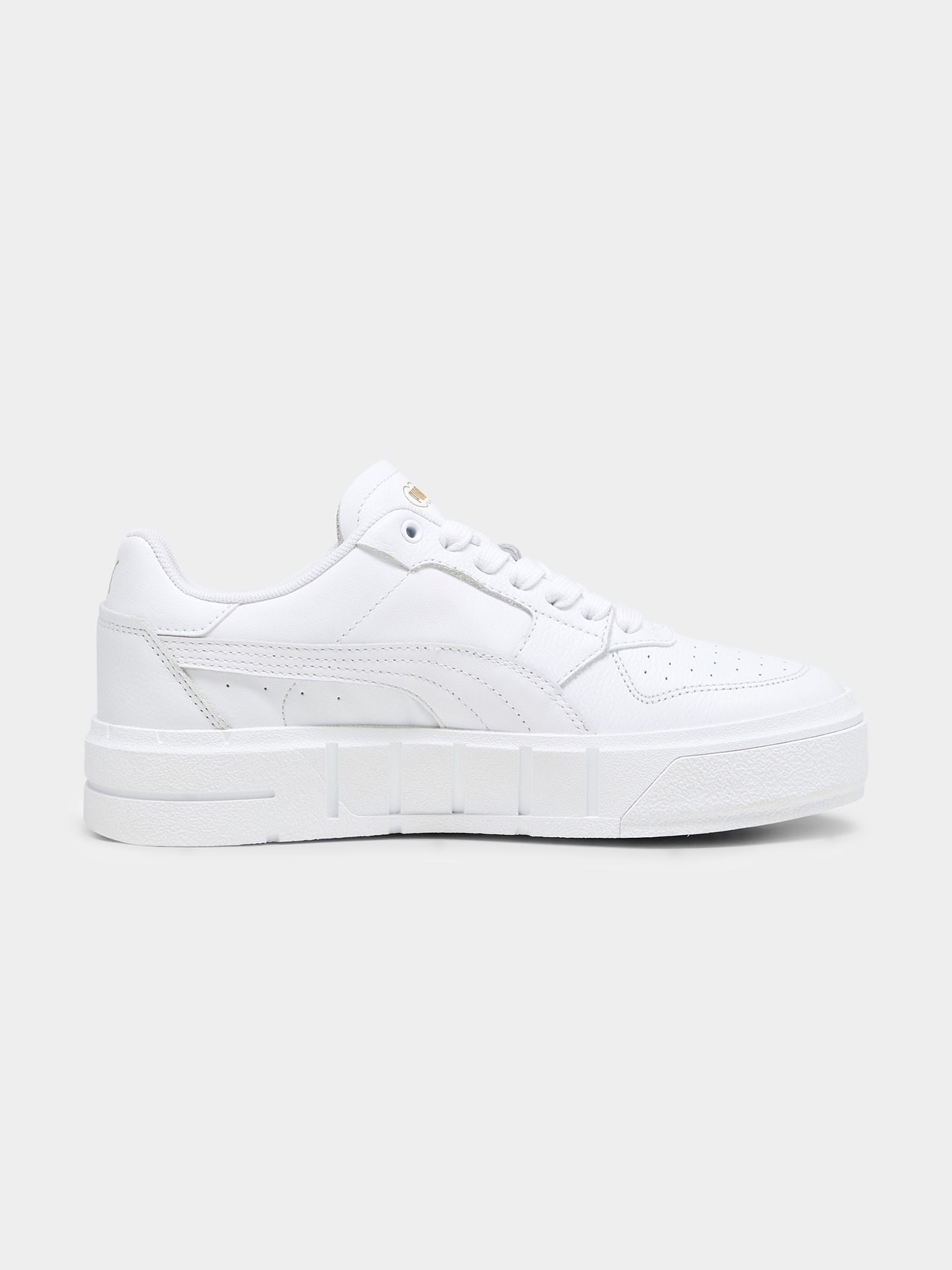 Womens Cali Court Lth Sneaker in Puma White