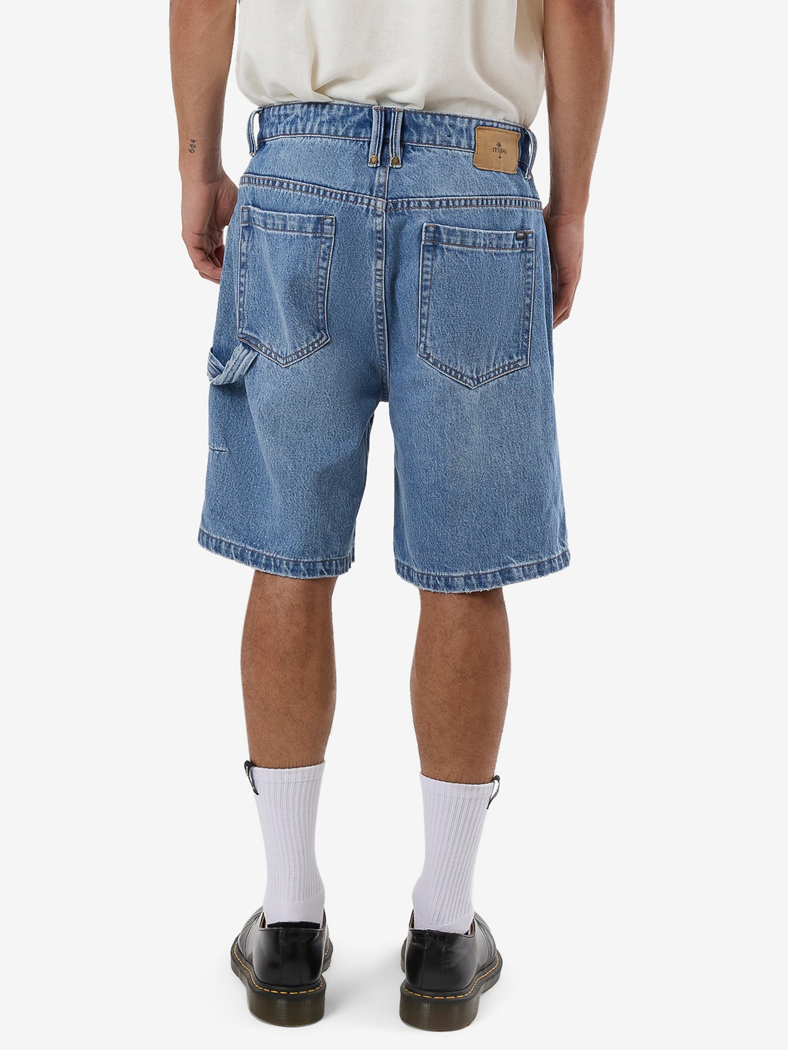 Slacker Denim Short In Tempest Blue