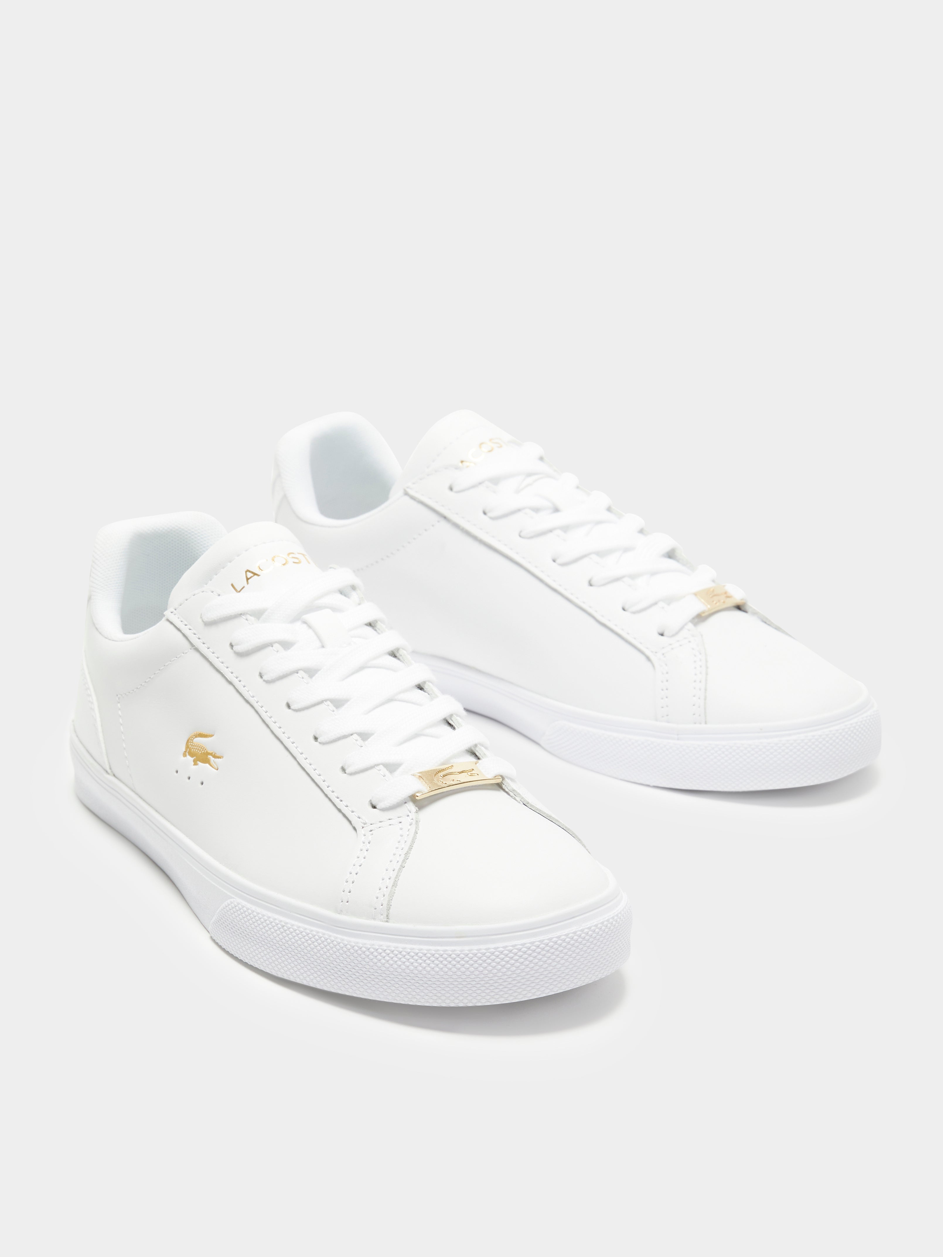 Womens Lerond Pro Sneakers in White Gold