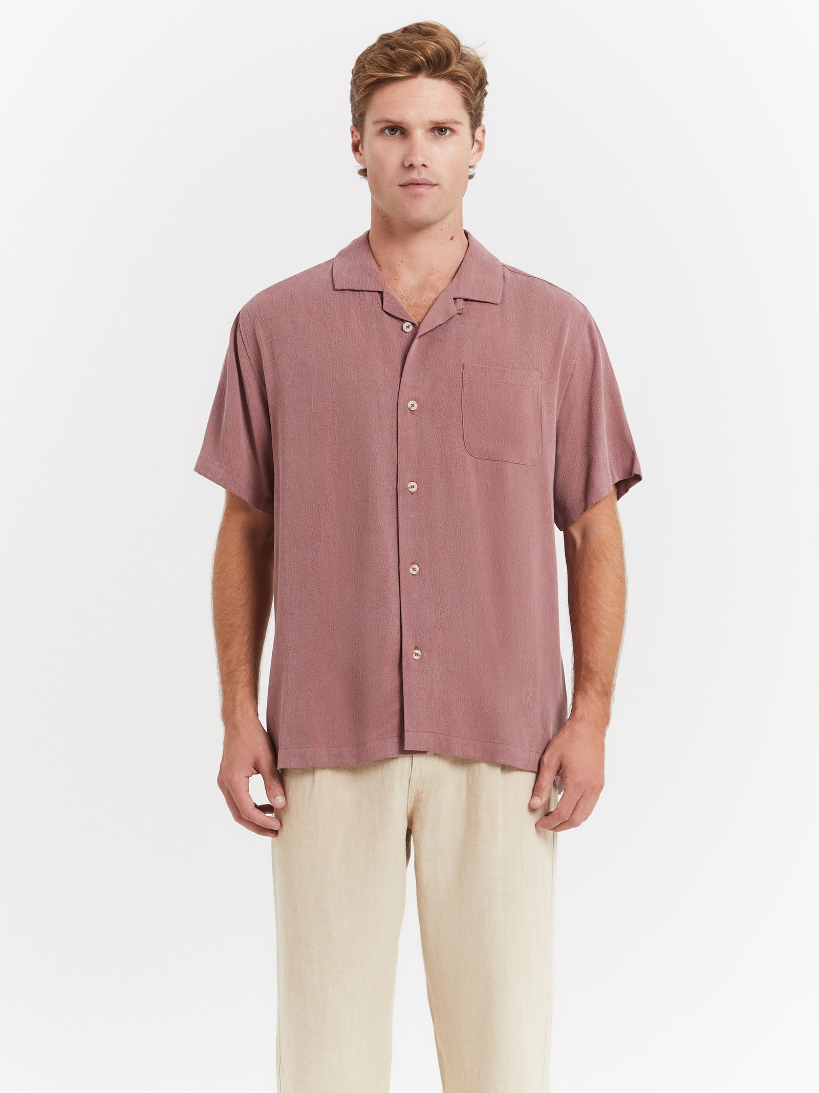 Dion Shirt in Hibiscus