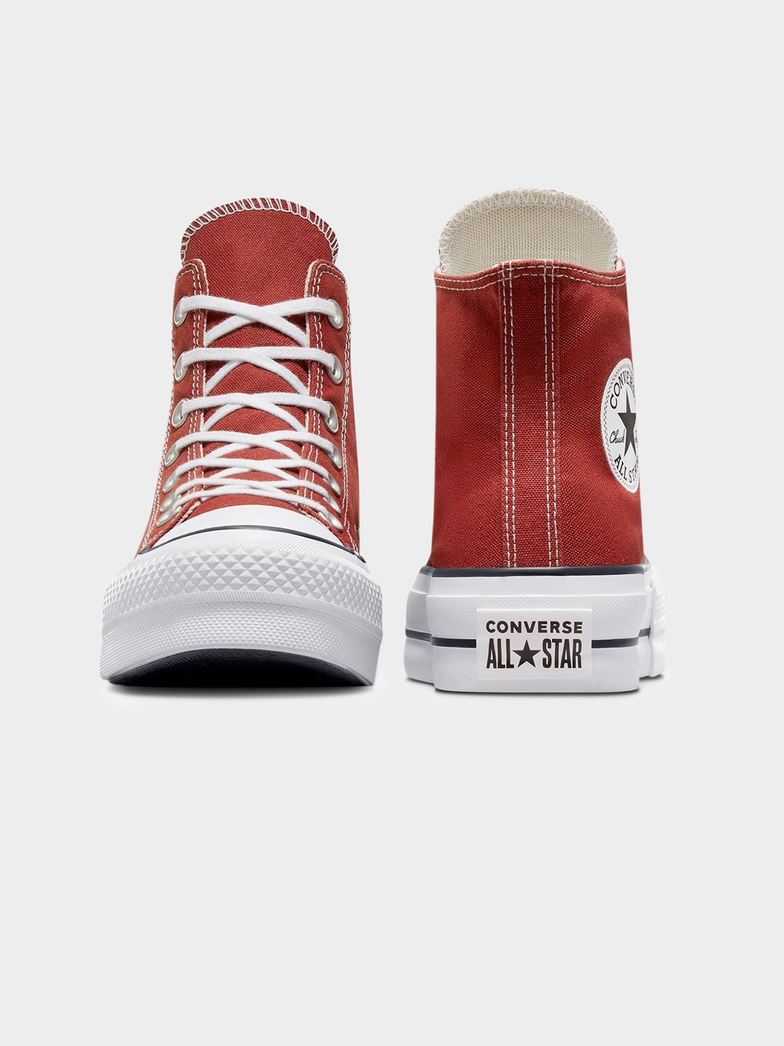 Womens Chuck Taylor All Star Lift Platform Sneakers in Ritual Red