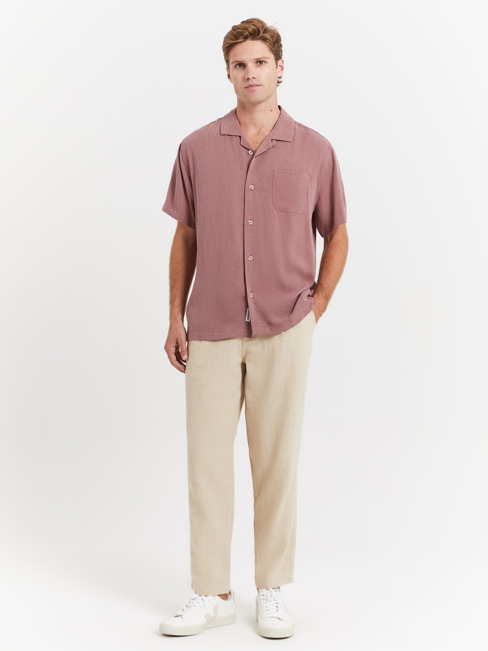 Dion Shirt in Hibiscus