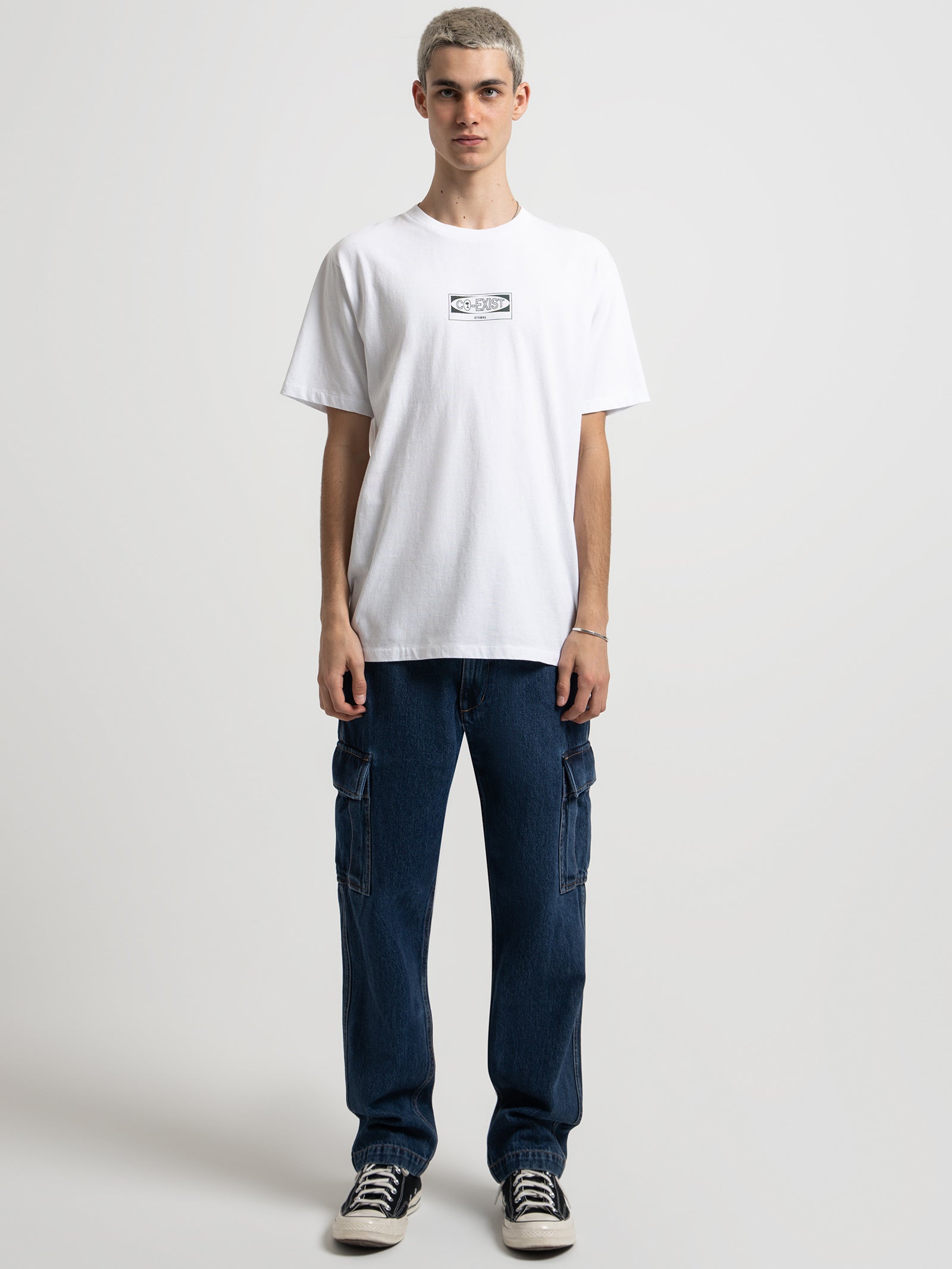 Paradox Merch Fit T-Shirt in White