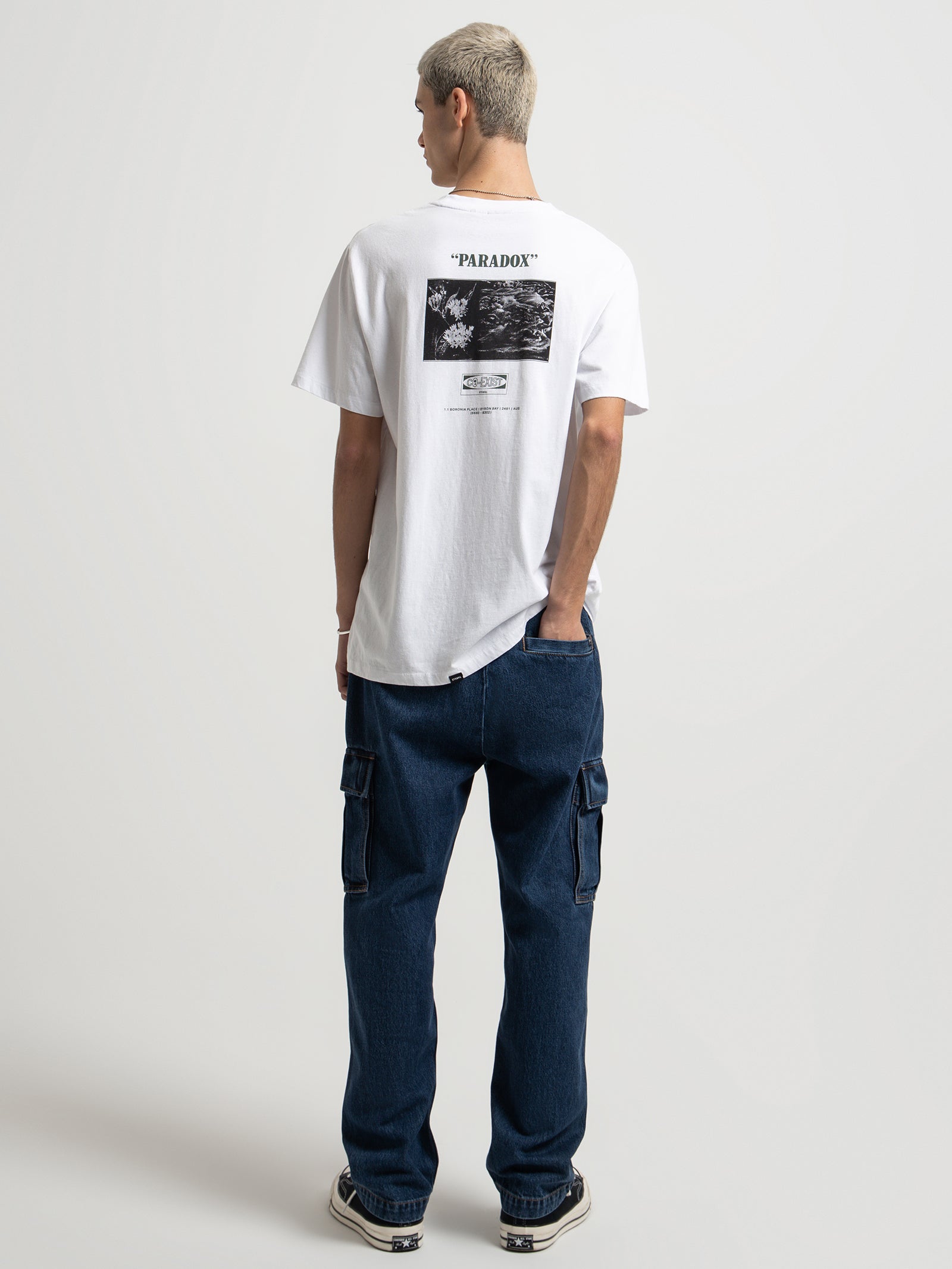 Paradox Merch Fit T-Shirt in White