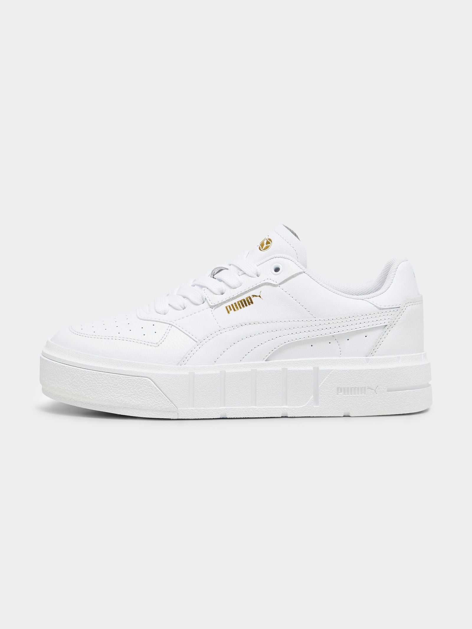 Womens Cali Court Lth Sneaker in Puma White