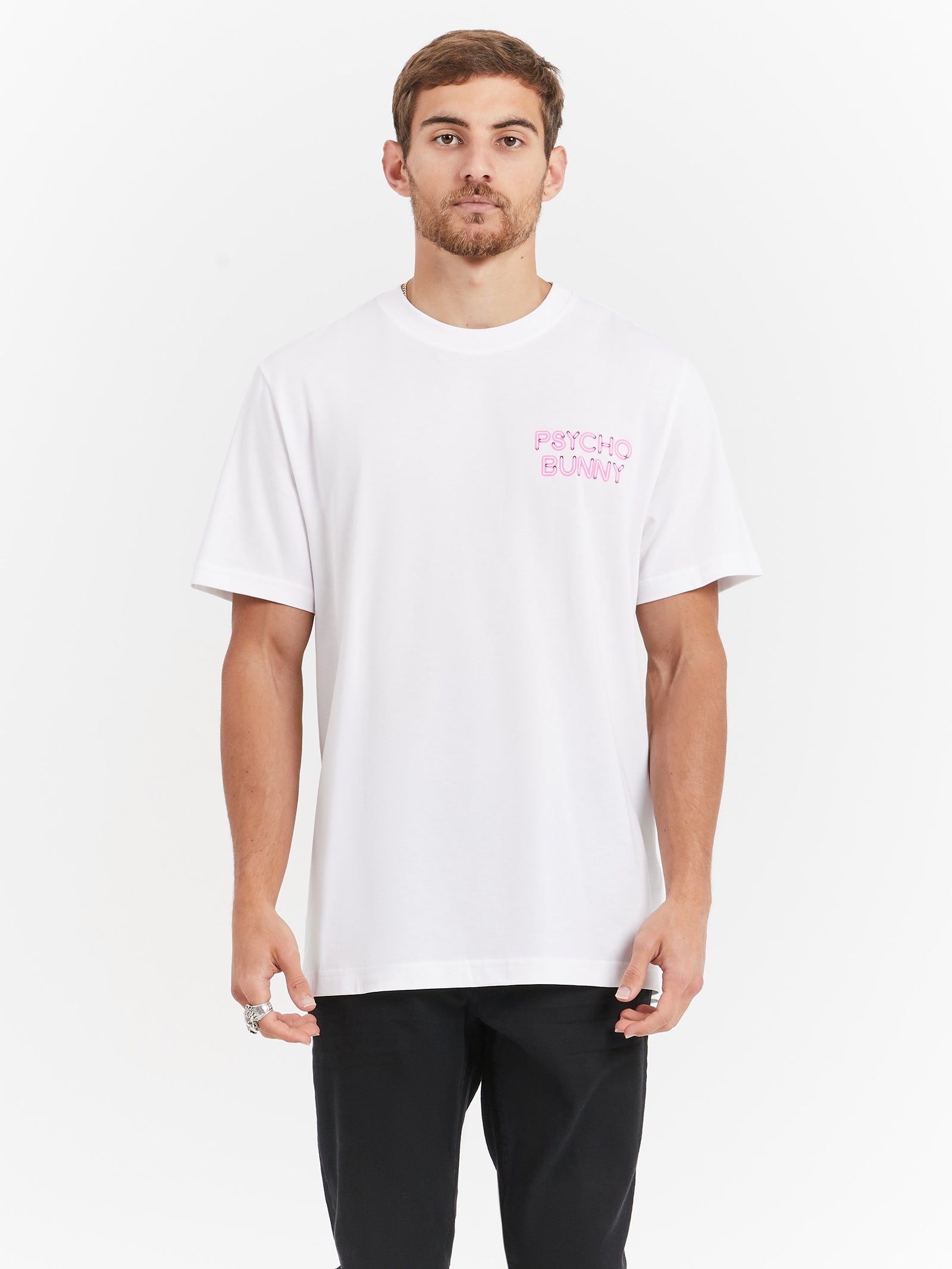 Claude Graphic T-Shirt in 100 White