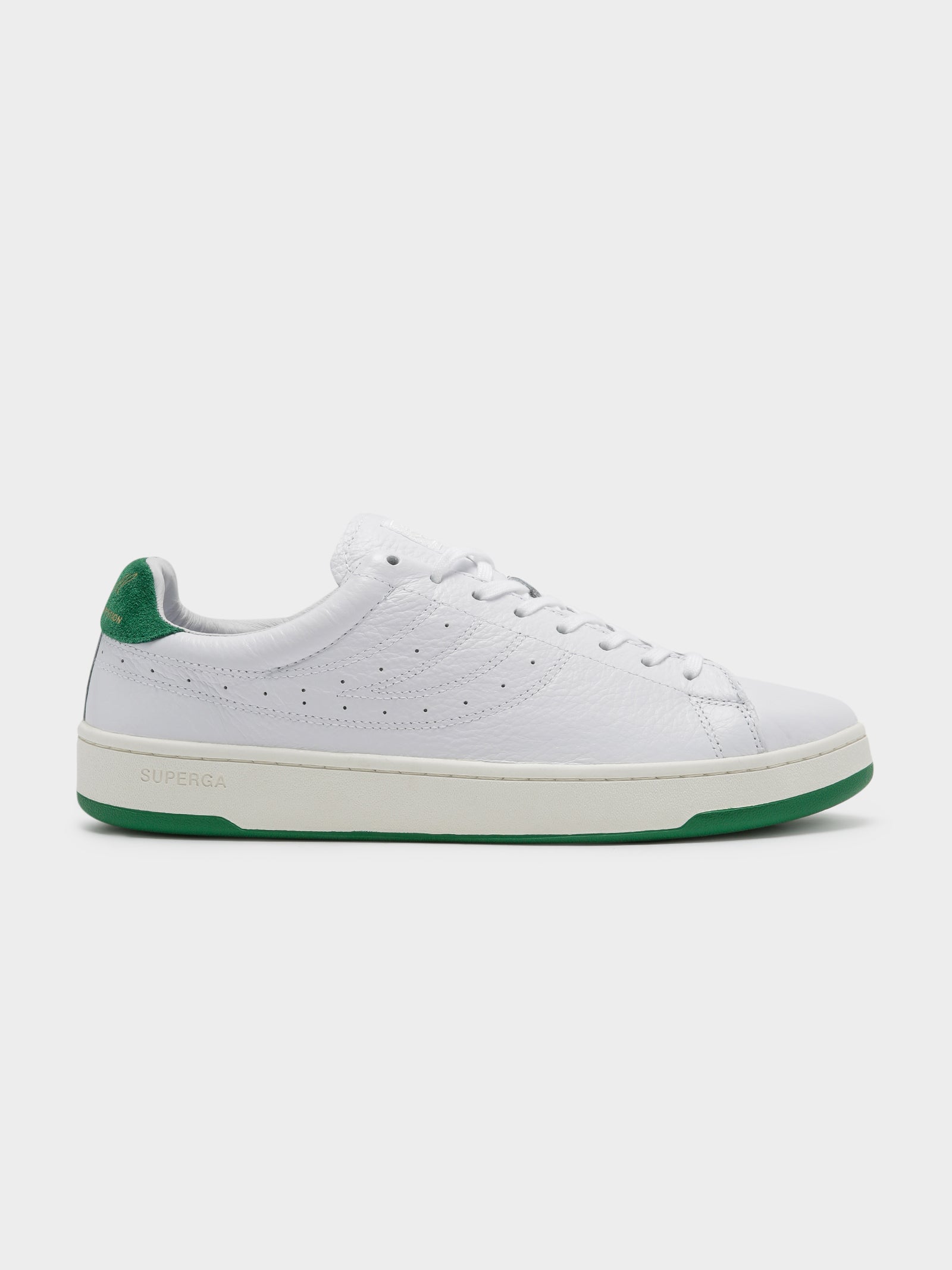 Mens 4833 Match Sneakers in White & Green