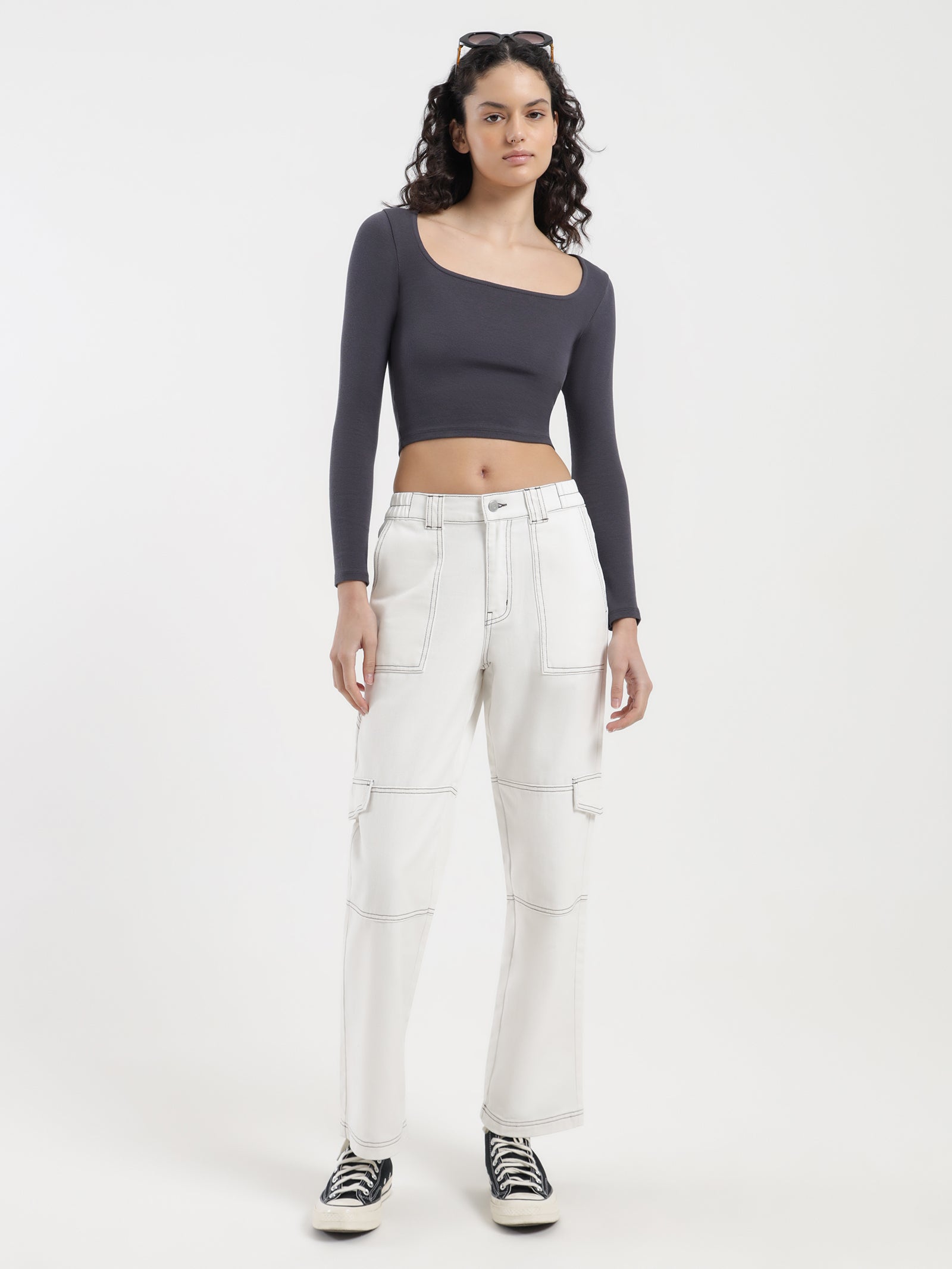 Cooper Workwear Pants in Off White