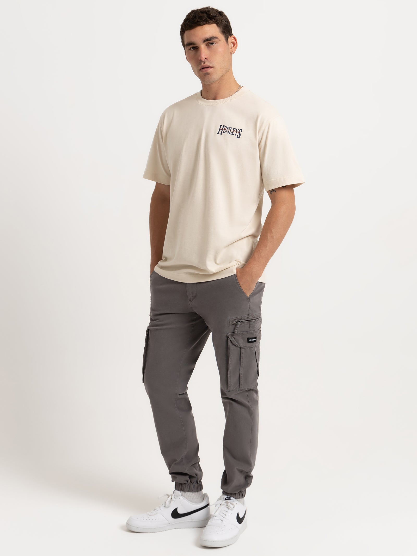 Panoramic T-Shirt in Cream