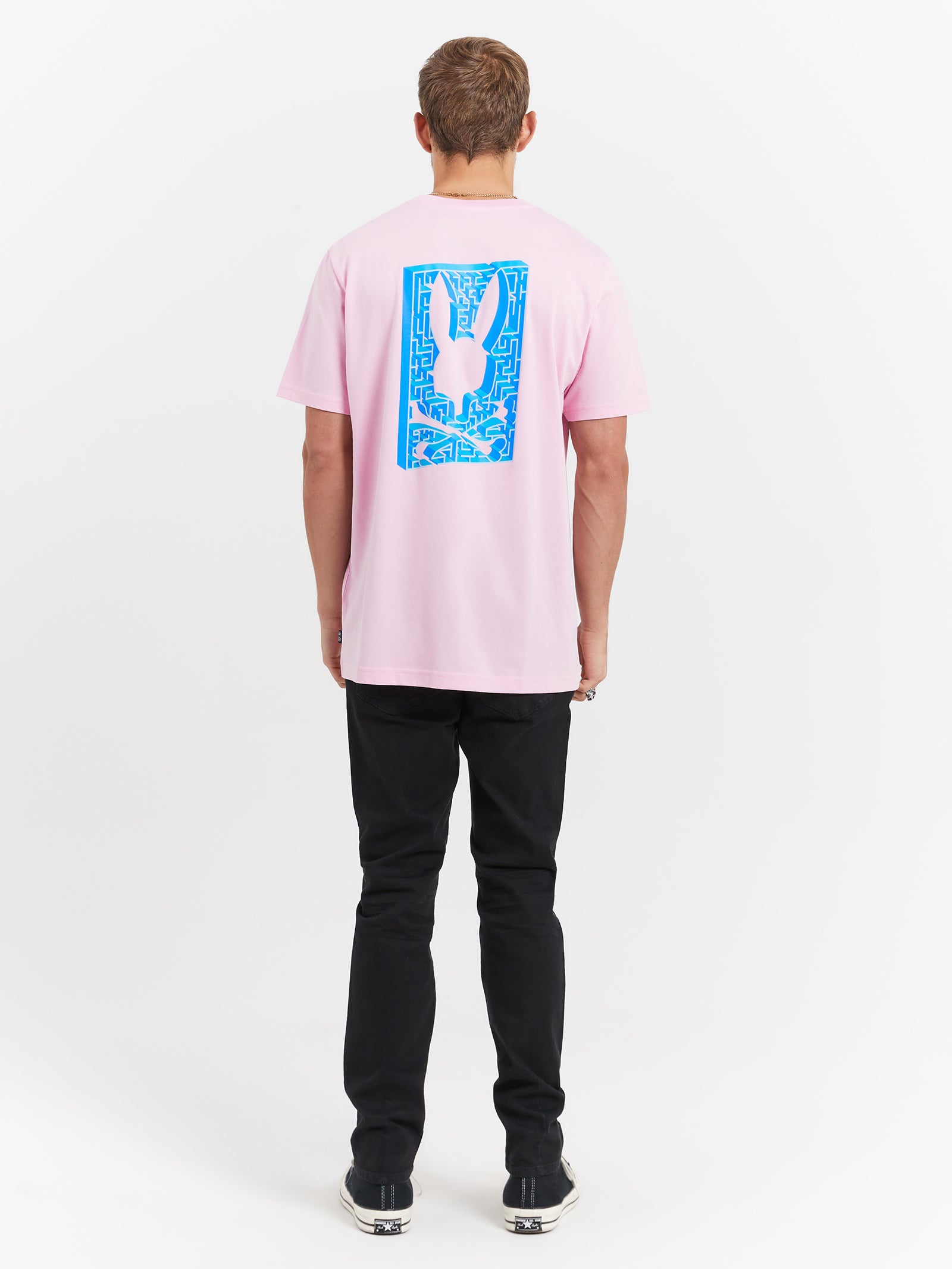 Pisani Graphic T-Shirt in Pure Pink