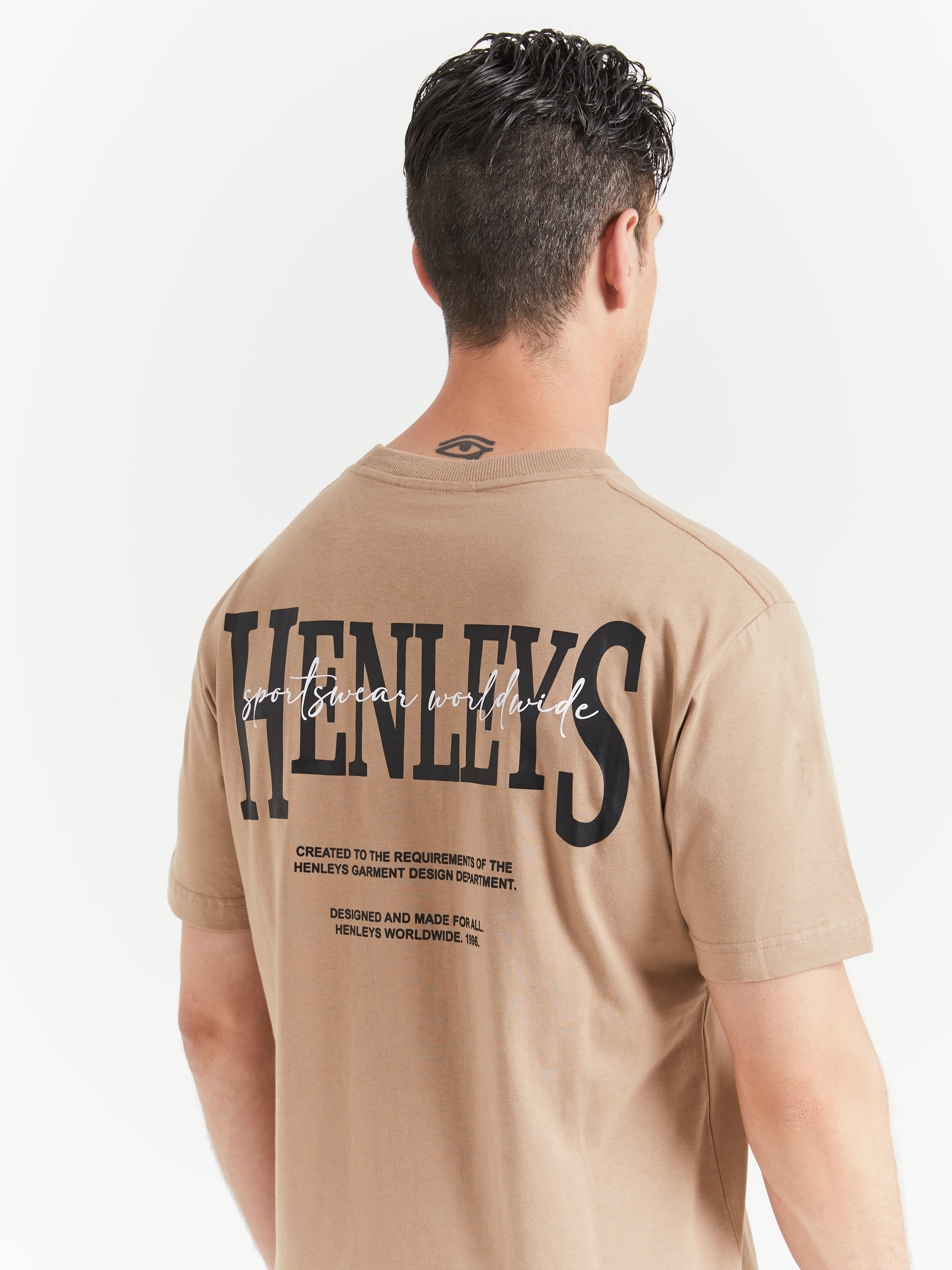 Panoramic T-Shirt in Desert Sand