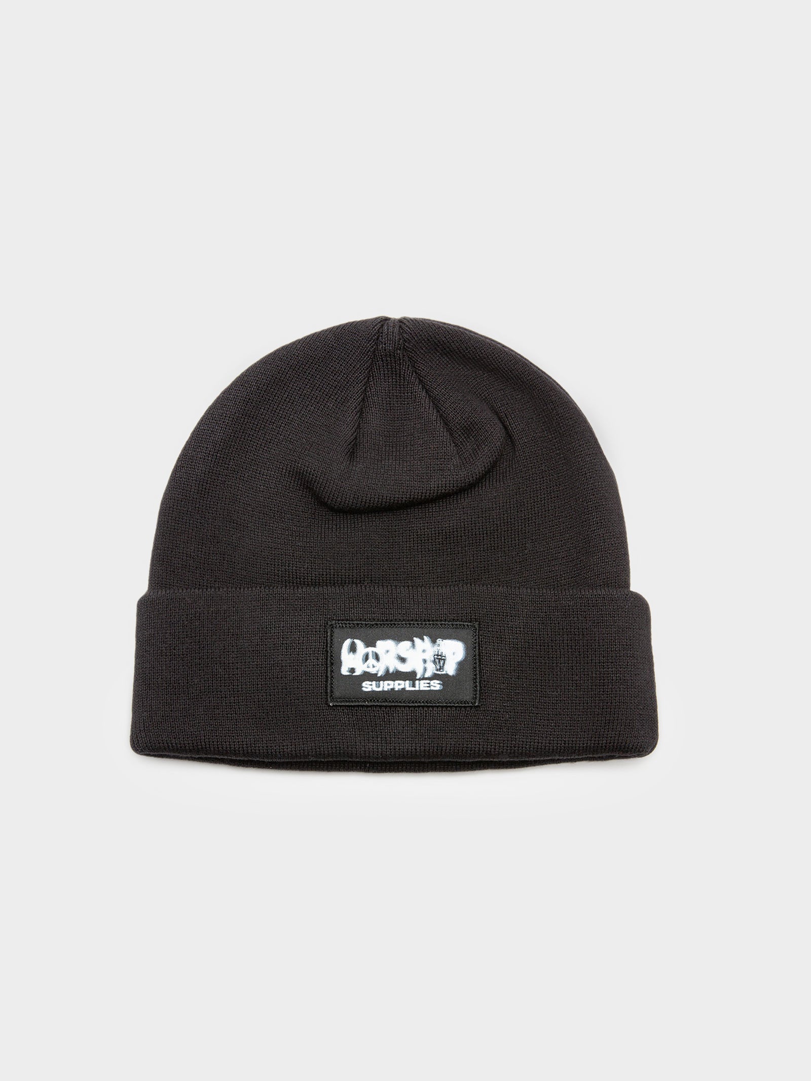 Mayhem Beanie in Washed Black