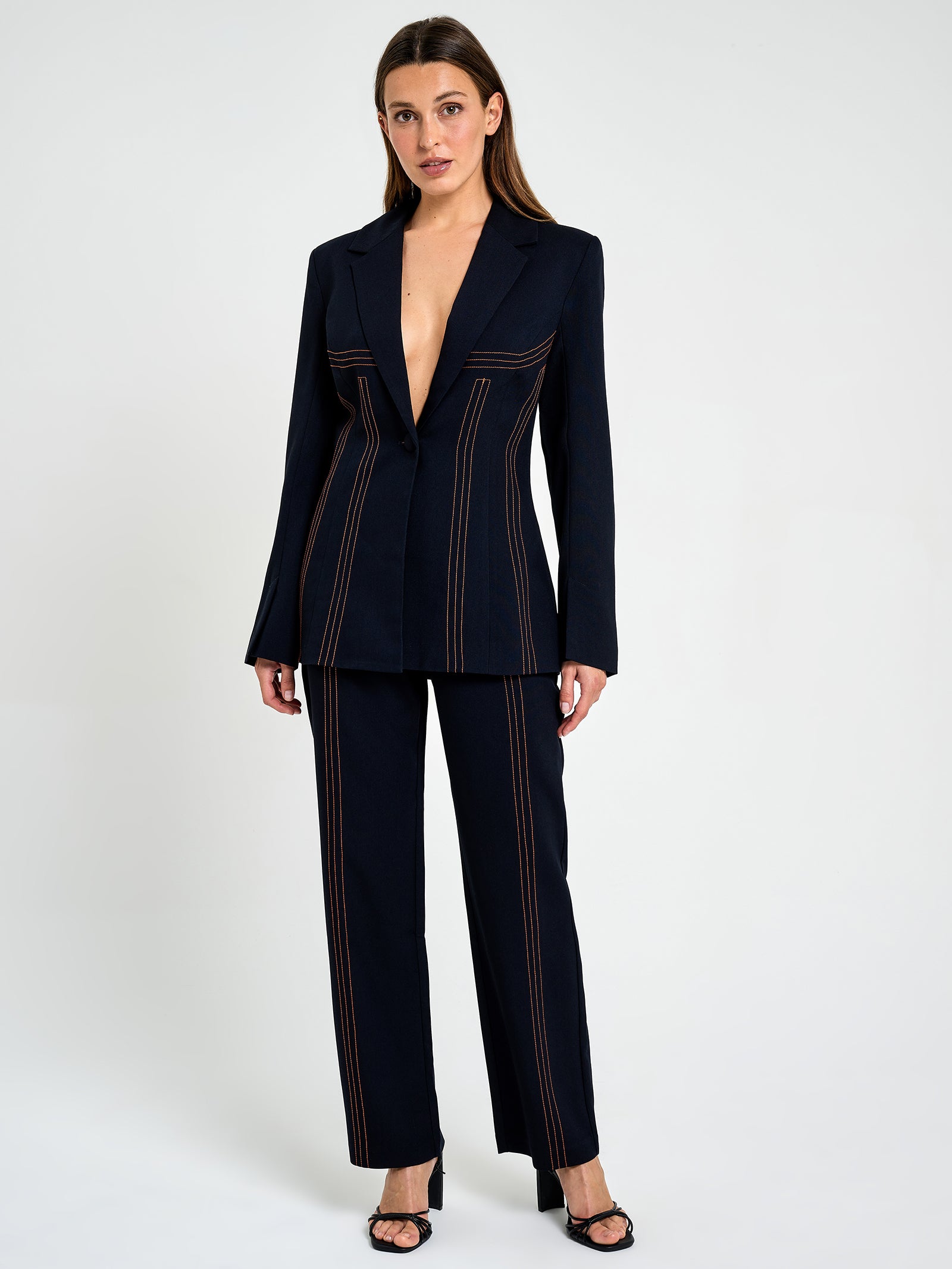 Keava Blazer in Space Blue