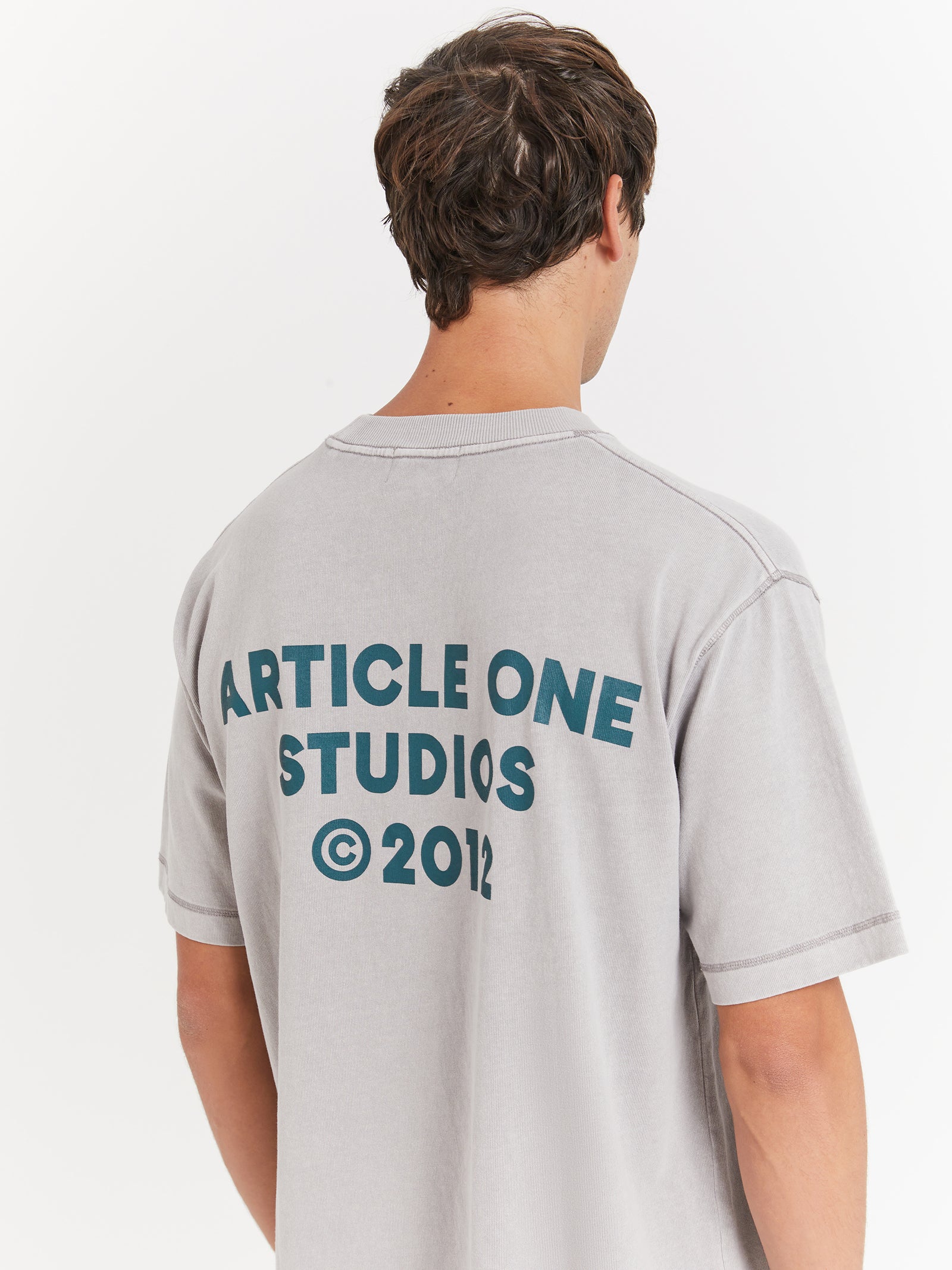 Studio Logo T-Shirt in Grey