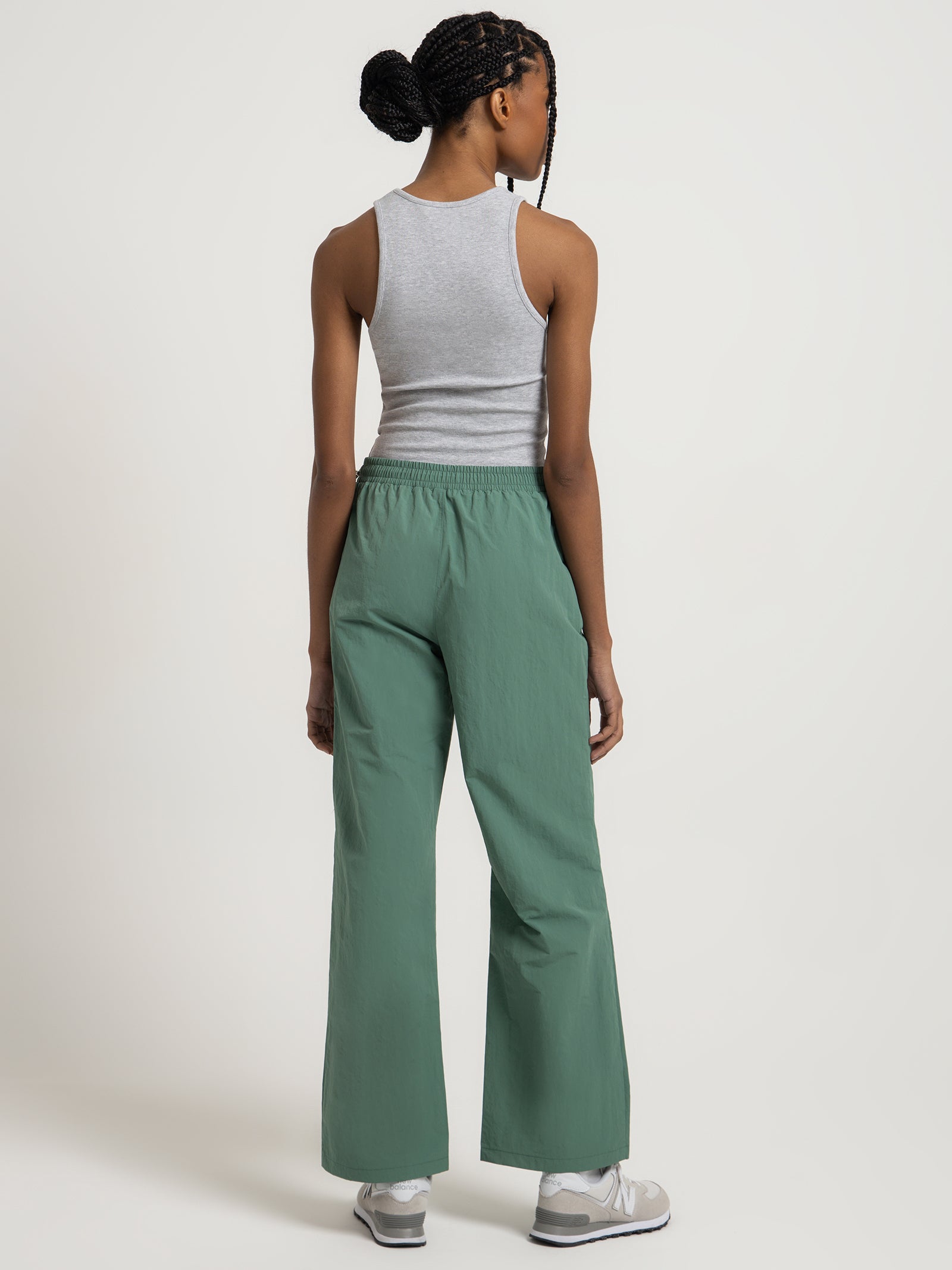 Chicago Parachute Pants in Pine