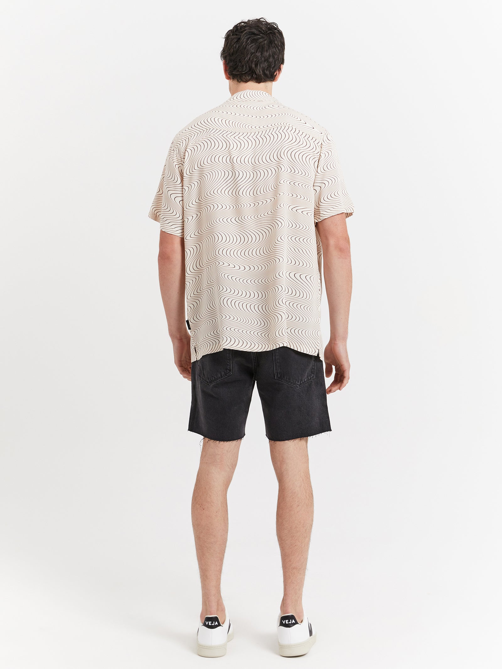 Wave Shirt in Bone