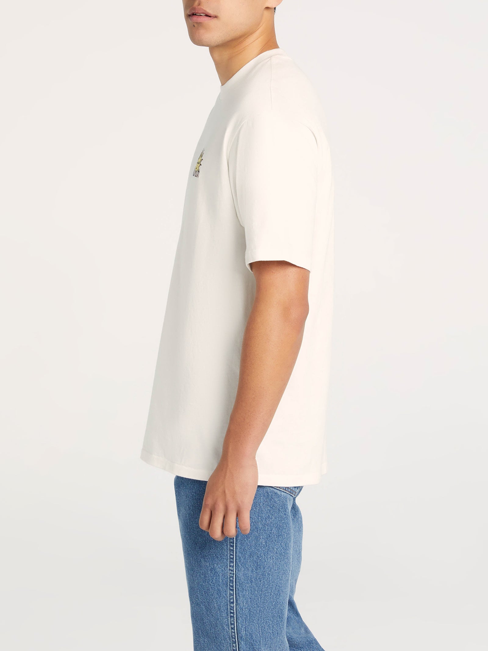 Sunray Slacker T-Shirt in Vintage White